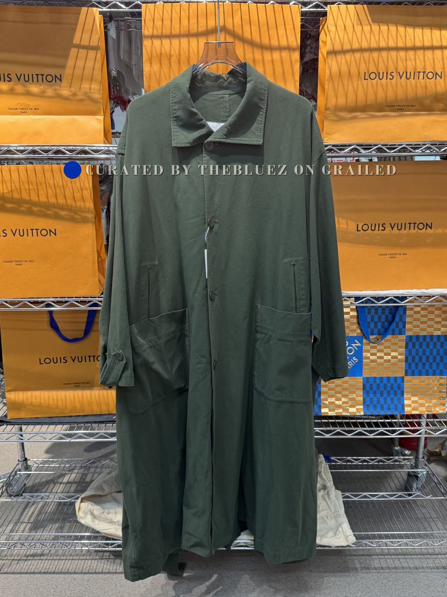 Tackma Tac Green Trench Coat Size US M / EU 48-50 / 2 - 1 Thumbnail