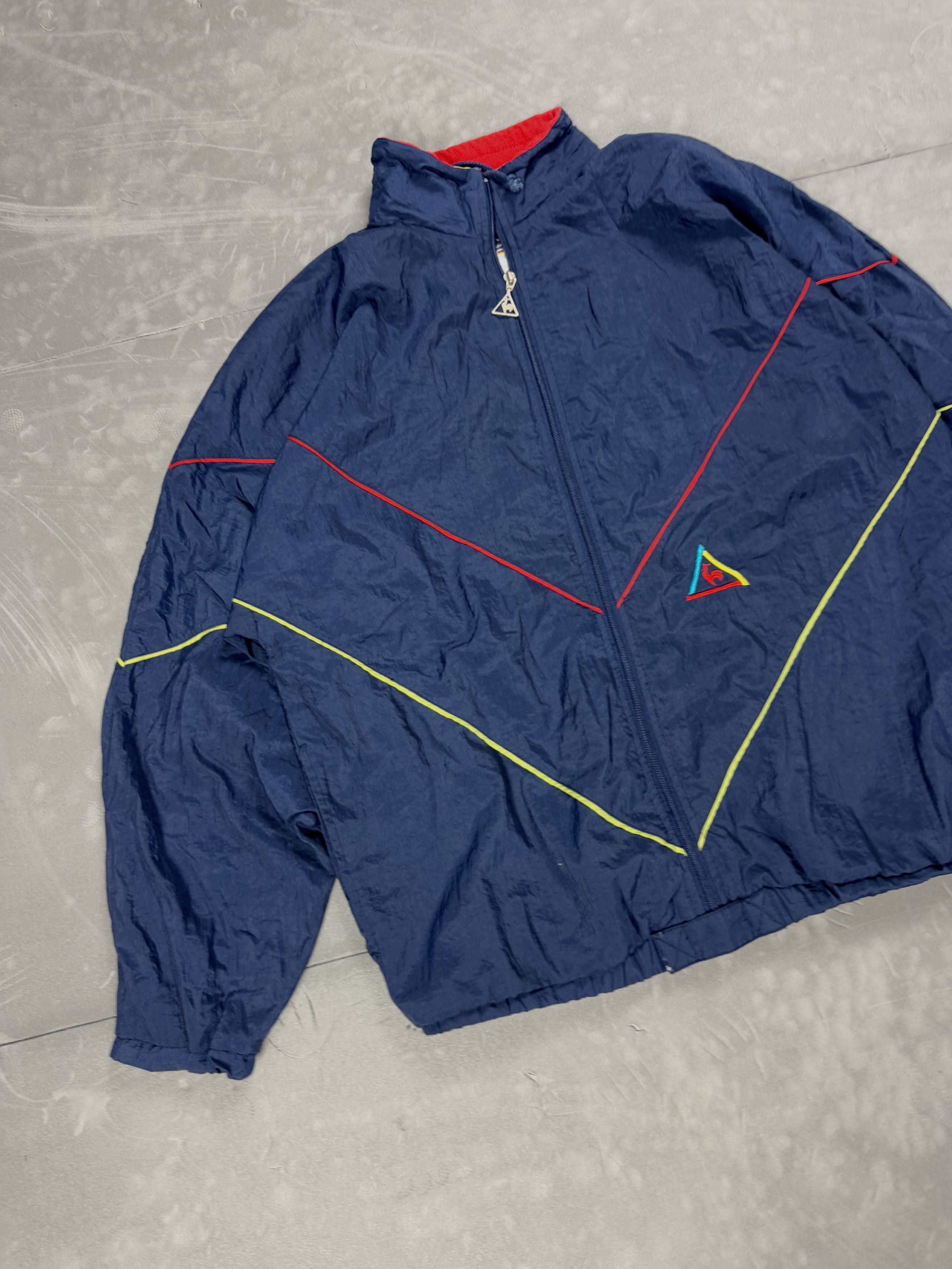 Le Coq Sportif × Vintage Le Coq Sportif windbreaker jacket boxy vintage retro 90s y2k Size US L / EU 52-54 / 3 - 4 Thumbnail