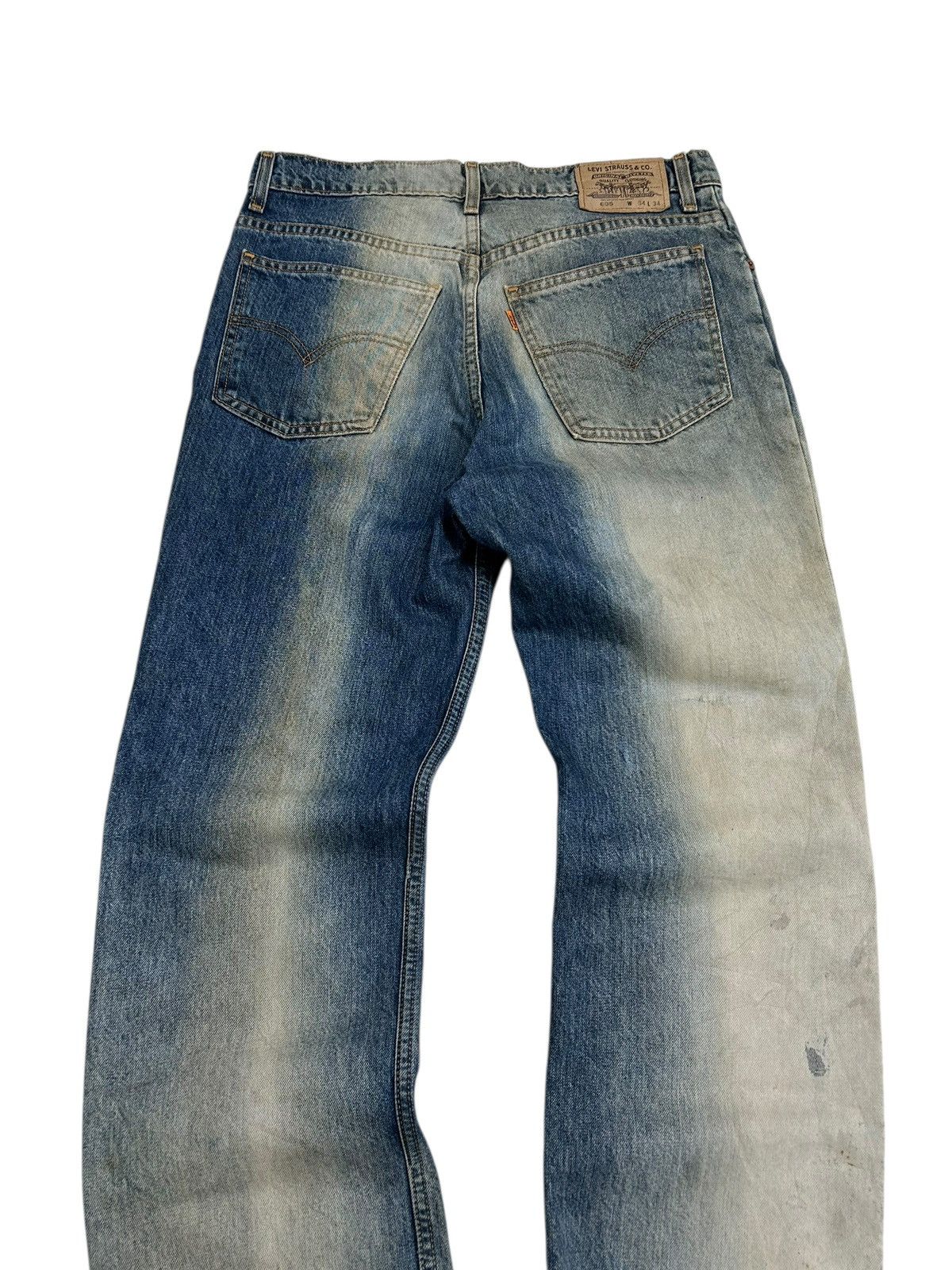 Levi's Levis Vintage Clothing 605 Orange Tag Acid Washed Distress Size US 32 / EU 48 - 14 Thumbnail