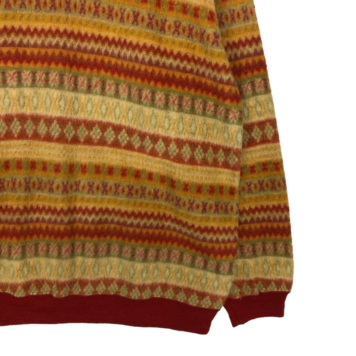 Japanese Brand × Vintage 🔥VINTAGE KNIT SWEATSHIRT NAVAJO NATIVE DESIGN GOOSE & GANDER Size US M / EU 48-50 / 2 - 5 Thumbnail