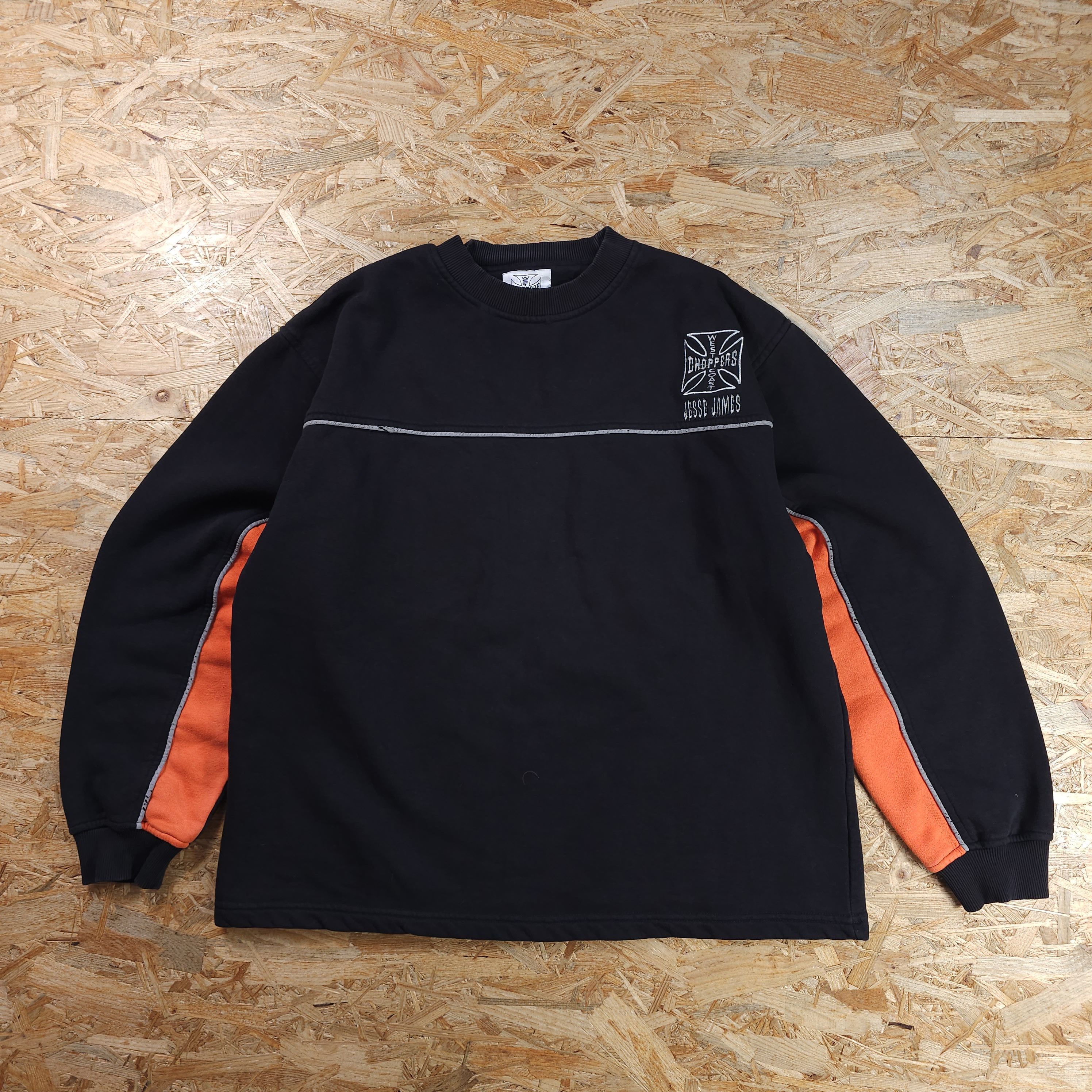 Japanese Brand West Coast Choppers Jesse James Vintage Sweatshirt Crewneck Size US L / EU 52-54 / 3 - 5 Thumbnail