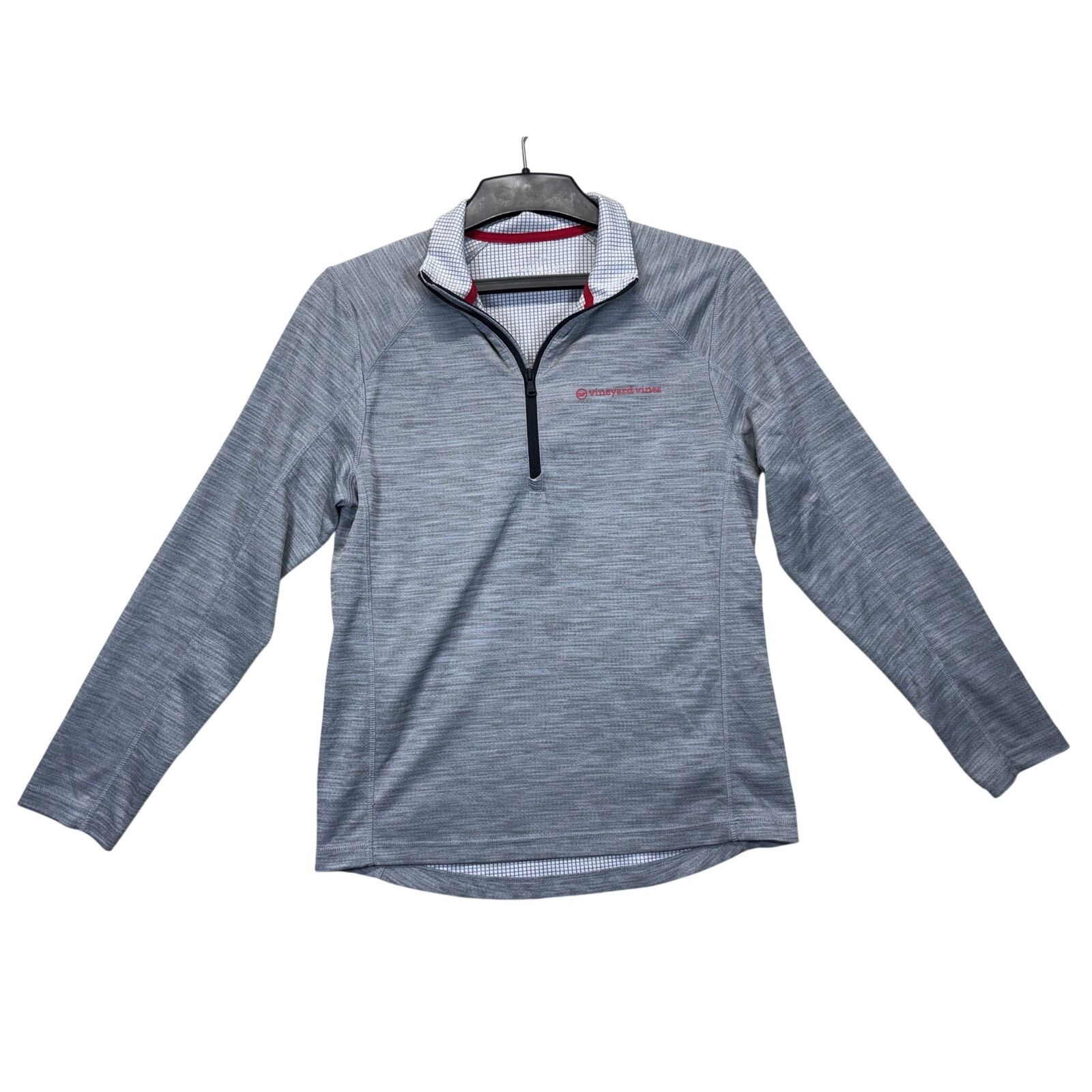 Vineyard Vines Vineyard Vines Qtr Zip Gray Long Sleeve Performance Men S Size US S / EU 44-46 / 1 - 2 Thumbnail