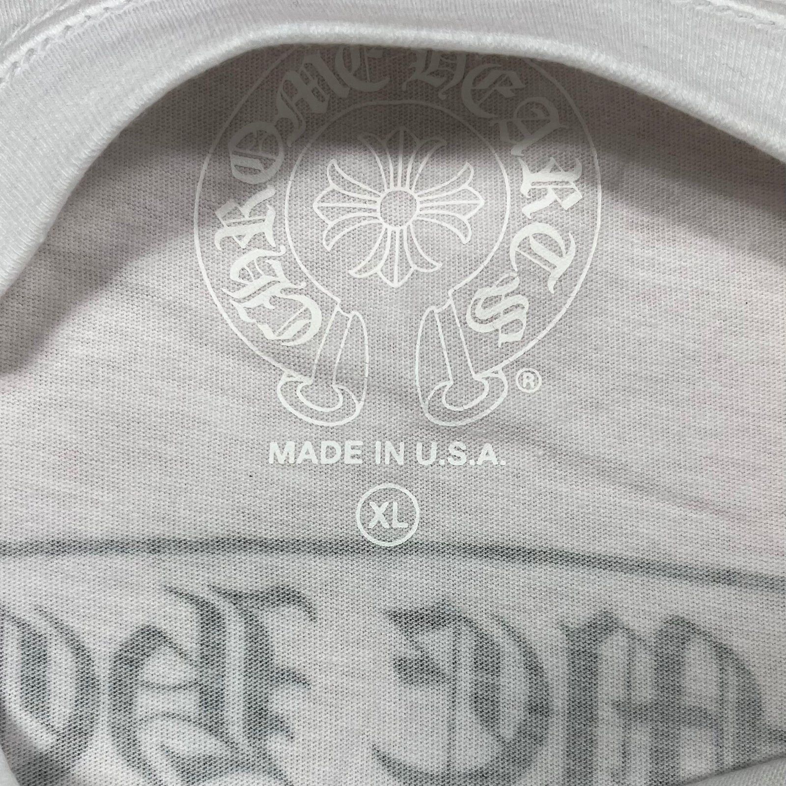 Chrome Hearts Chrome Hearts White Osaka Exclusive Tee Size US XL / EU 56 / 4 - 4 Thumbnail