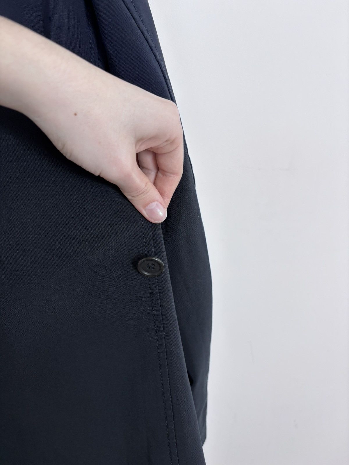 Prada Prada Men’s Navy Blue Stretch Trench Coat Chore Jacket Size US S / EU 44-46 / 1 - 20 Thumbnail