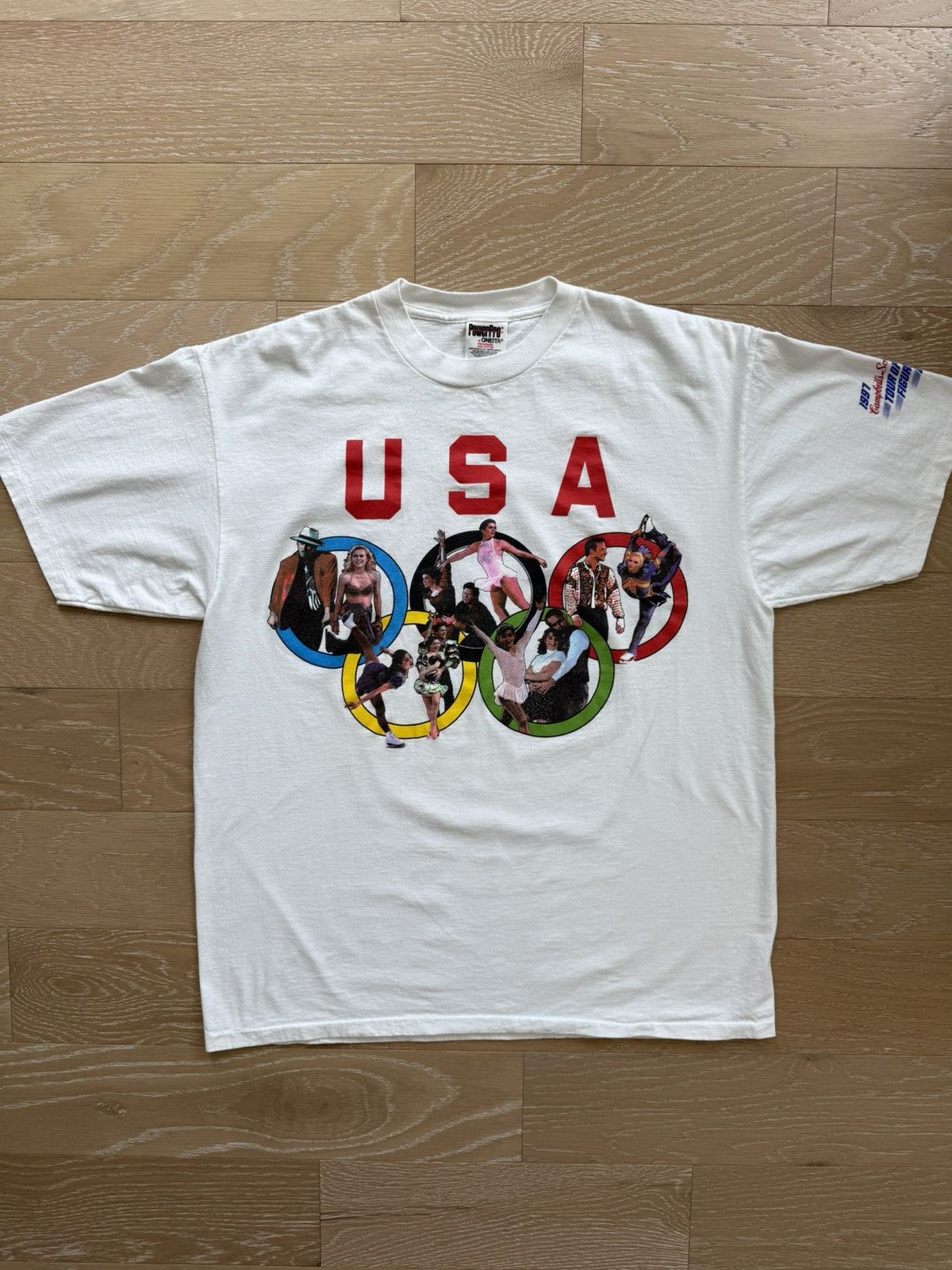 USA Olympics 1997 Team USA Olympic Figure Skating Champions Shirt Size US XL / EU 56 / 4 - 7 Thumbnail