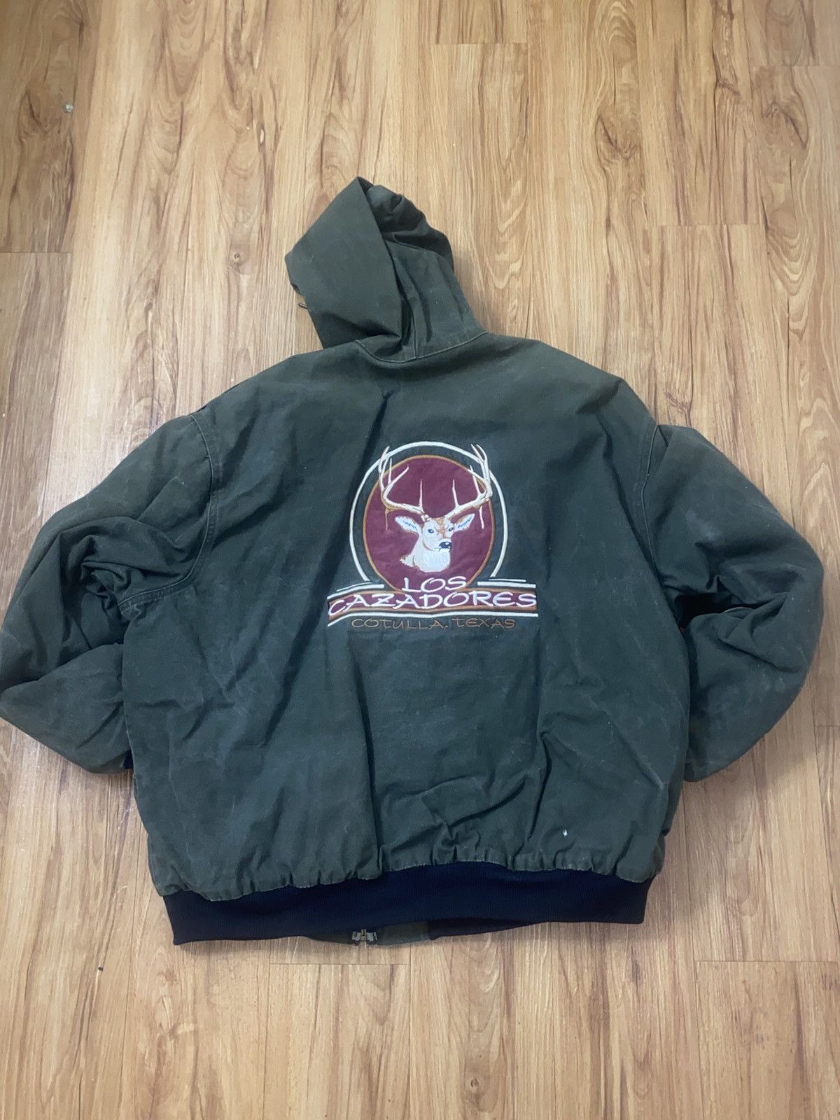 Vintage Los Cazadores Deer Hunting Championship Jacket Size US XXL / EU 58 / 5 - 2 Thumbnail