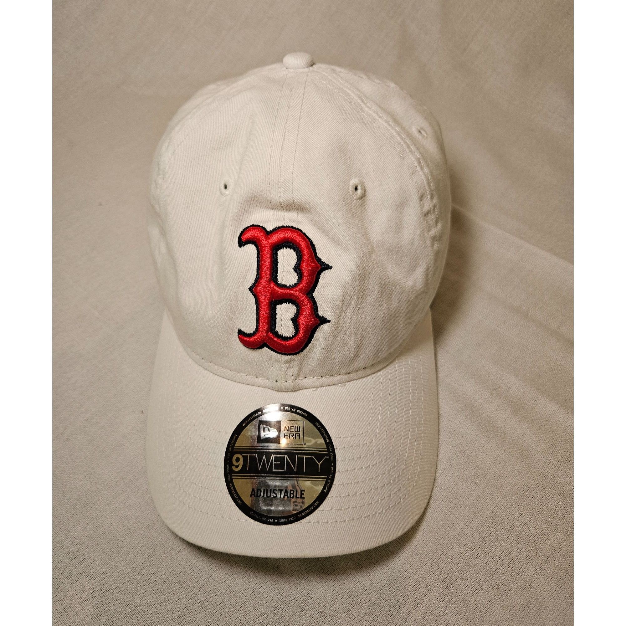 Other 9Twenty New Era Boston Red Sox White Scarlet Logo NWT Size ONE SIZE - 1 Thumbnail