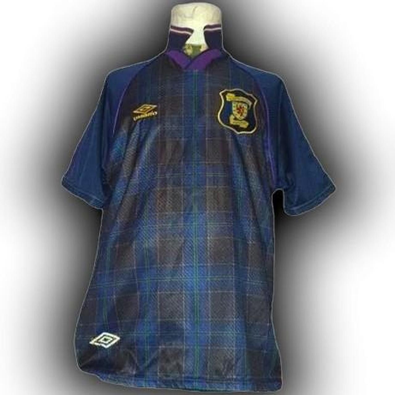 Umbro Scotland 1994 1995 1996 Home shirt jersey Size US XL / EU 56 / 4 - 1 Thumbnail