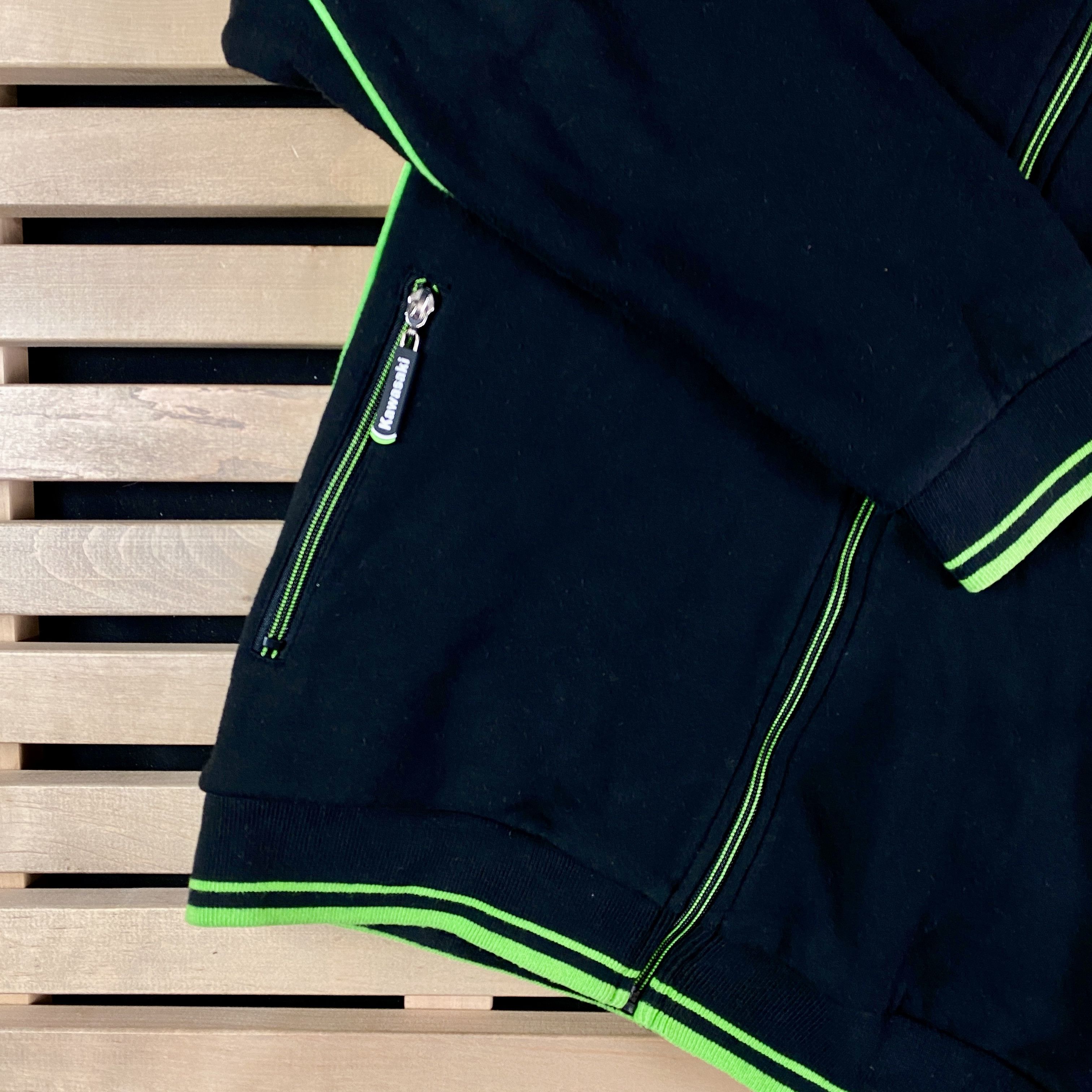 Other Mens Hoodies Full Zip Kawasaki Racing FS-3 Size XL Size US XL / EU 56 / 4 - 4 Thumbnail
