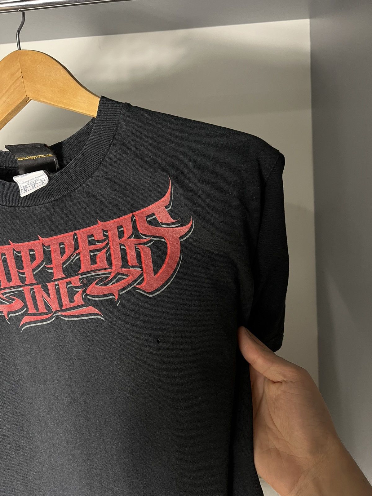 West Coast Choppers VINTAGE HARLEY DAVIDSON CHOPPERS ING MOTORCYCLE RETRO 90s Size US S / EU 44-46 / 1 - 18 Thumbnail