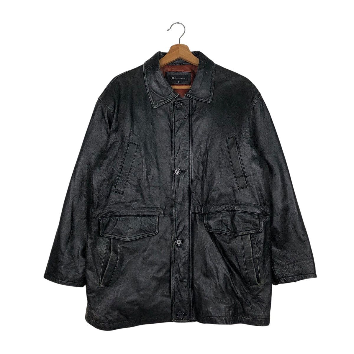 Japanese Brand 📌Vintage Biker Leather Jacket Takashimaya Issey Miyake Size US S / EU 44-46 / 1 - 2 Thumbnail