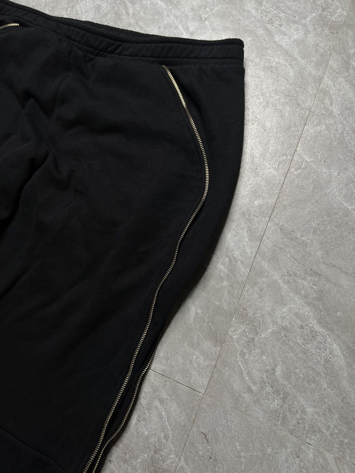 Hood By Air Double Sided Zip Logo Sweat Pants