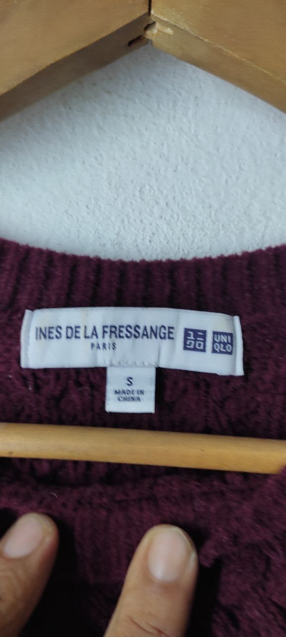 Uniqlo INES DE LA FRESSANGE PARIS X UNIQLO KNITWEAR JACKET Size S / US 4 / IT 40 - 11 Thumbnail