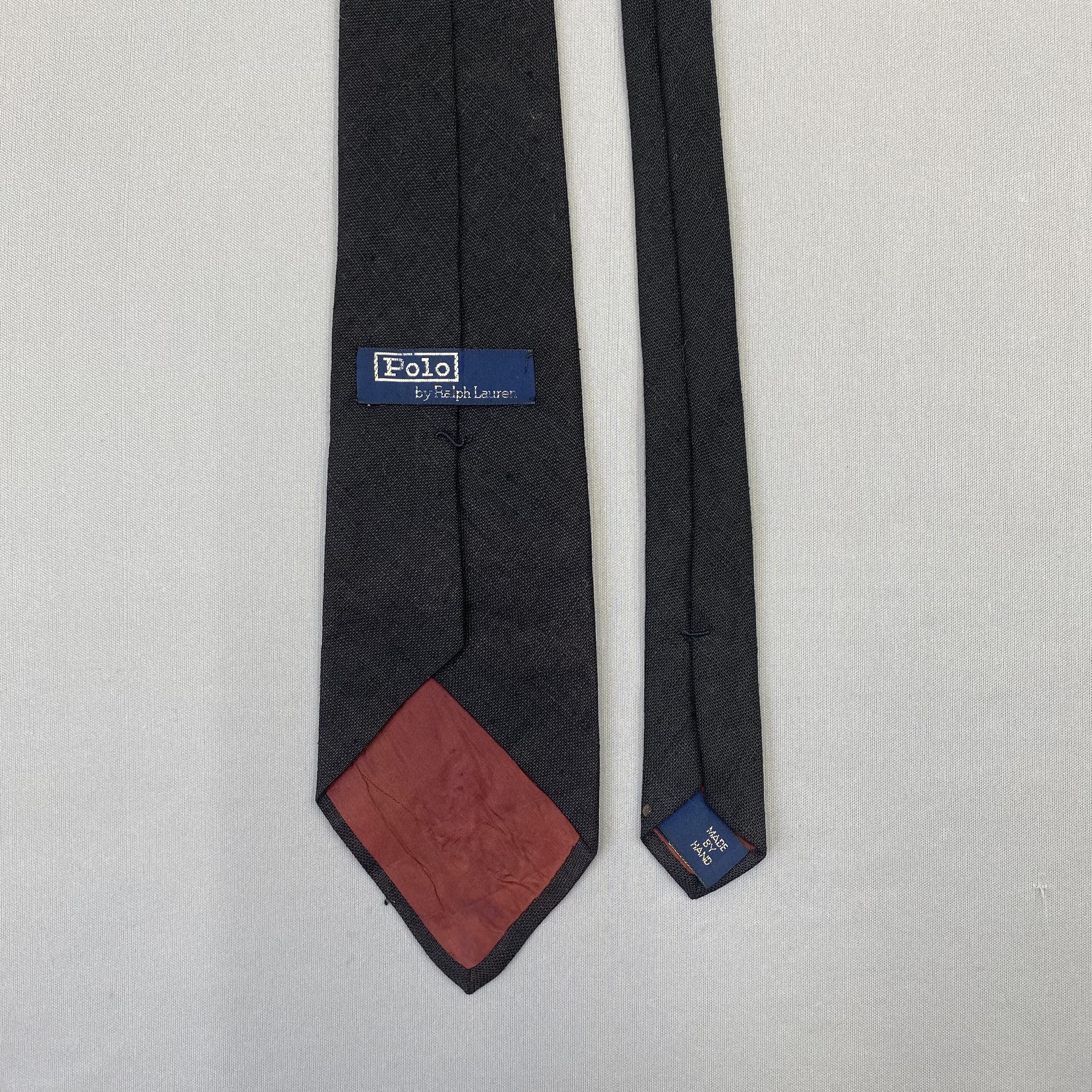 Polo Ralph Lauren Vintage Polo Ralph Lauren SILK Necktie Cravate Pure Silk Size ONE SIZE - 6 Thumbnail