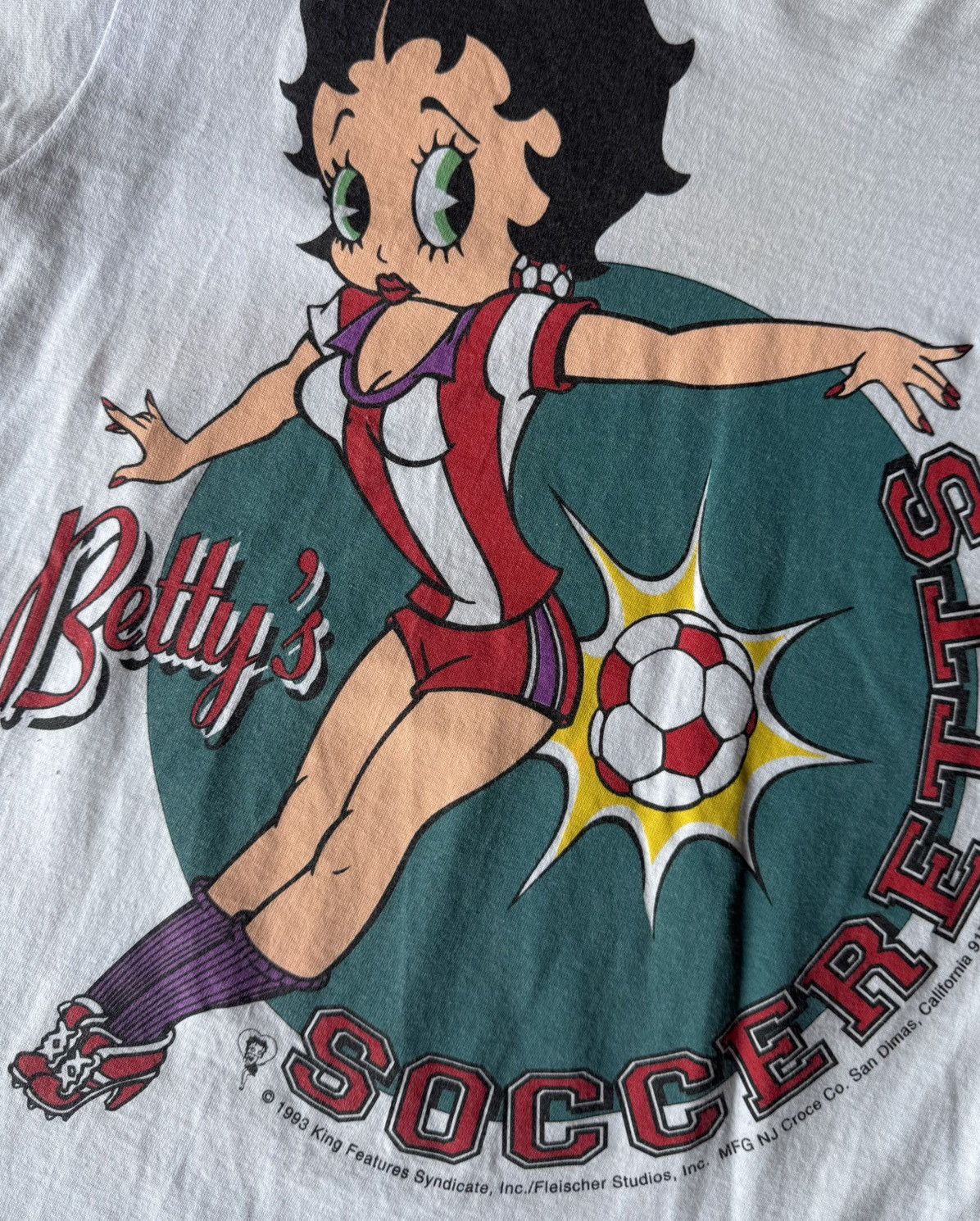 Other Betty Boop x Socceretts T Shirt Size Medium Size US M / EU 48-50 / 2 - 3 Thumbnail