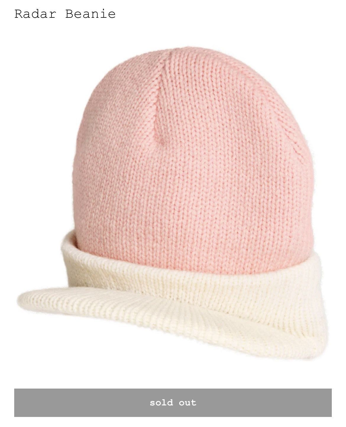 Supreme Supreme Radar Beanie Pink FW25 Size ONE SIZE - 2 Thumbnail