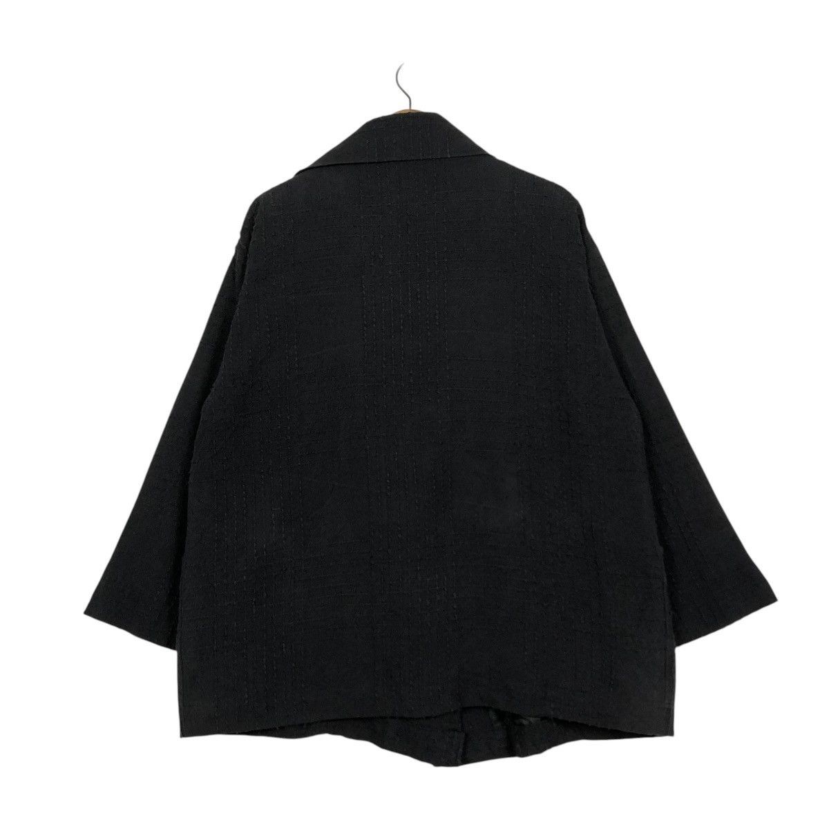 Japanese Brand 🔥RICH BLACK DUCK CANVAS CHORE WORK JACKET POOH ISSEY MIYAKE Size US M / EU 48-50 / 2 - 10 Thumbnail
