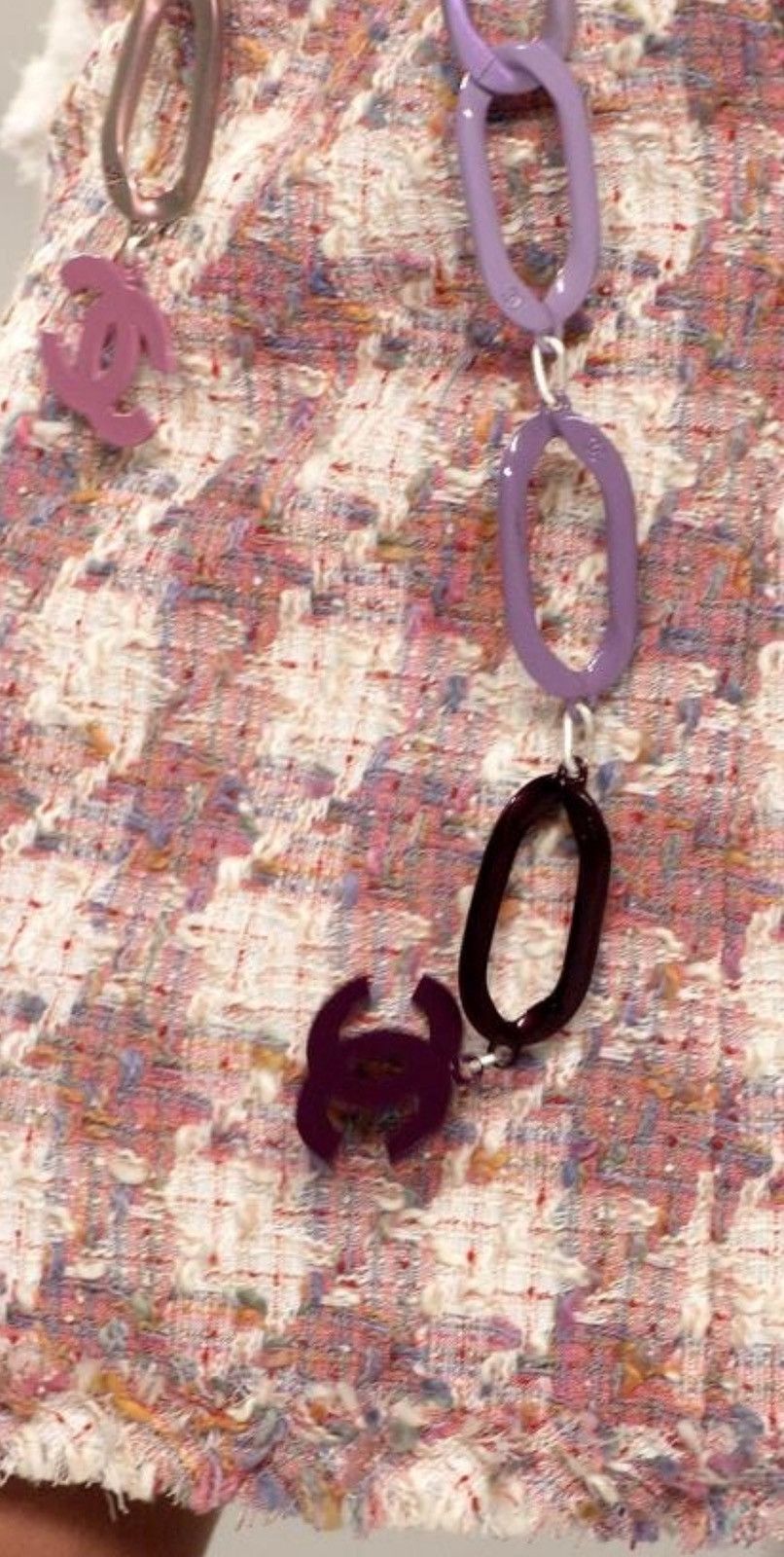 Chanel Chanel - Karl Lagerfeld S/S04 Chanel Coco CC Logo Candy Pink Size 25" / US 0 / IT 36 - 18 Thumbnail