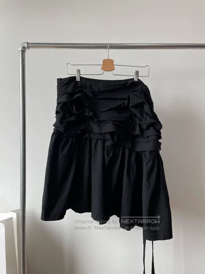 Comme des Garcons Comme Des Garcons Black pleated halter-neck tied dress Size S / US 4 / IT 40 - 4 Thumbnail