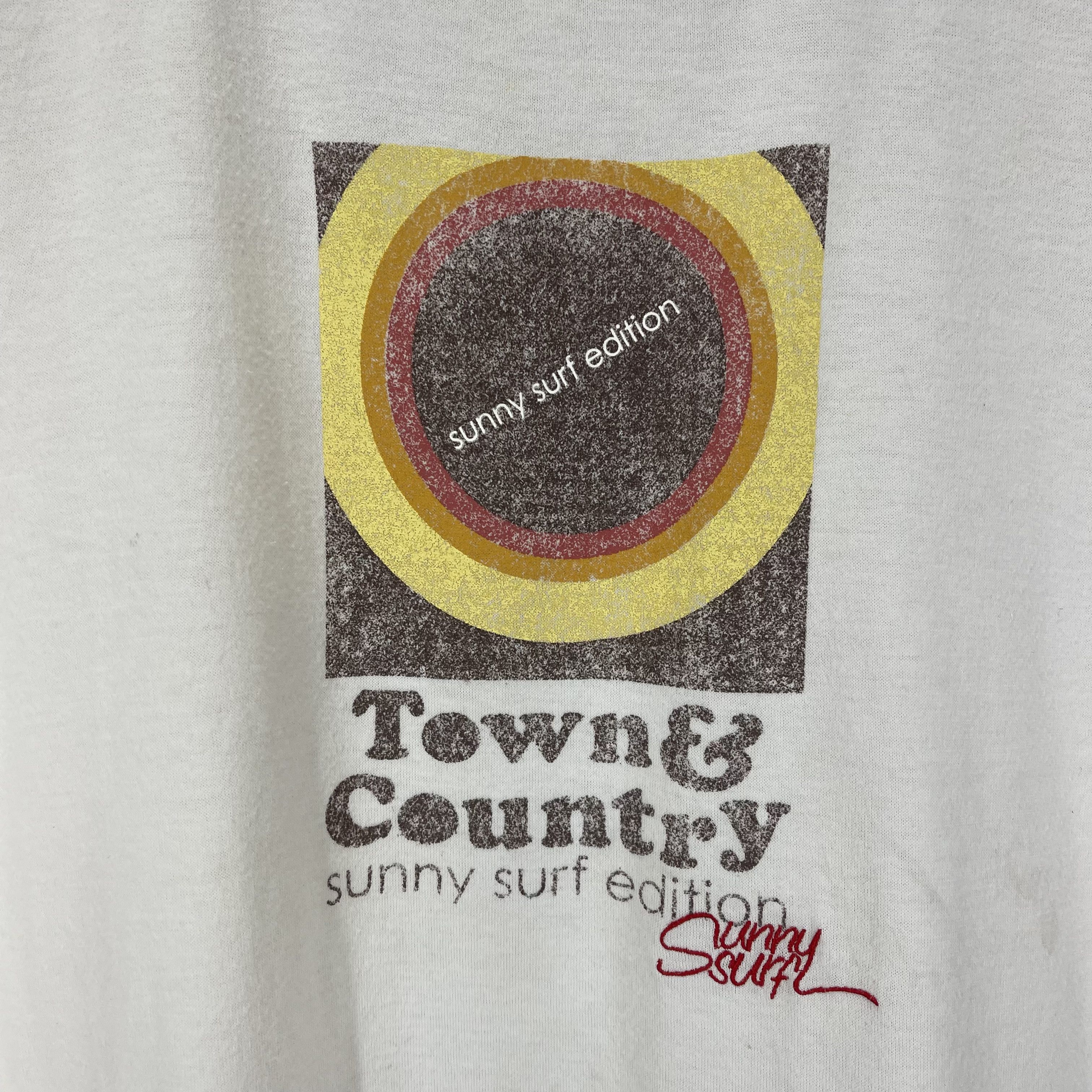 Vintage Vintage T&C SURF Crew Neck T Shirt #1753/07 Size US XL / EU 56 / 4 - 2 Thumbnail