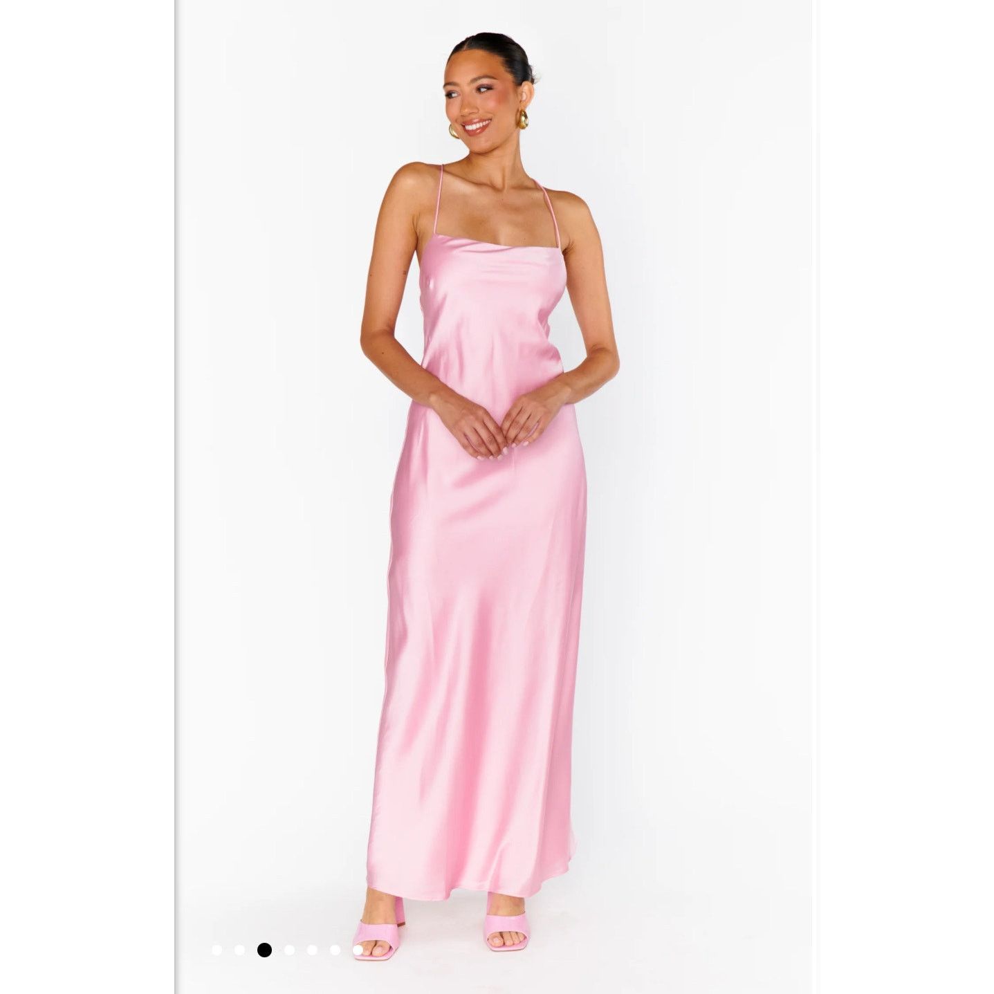 image of Show Me Your Mumu Dani Slip Dress, Size Xxs in Pink, Women's