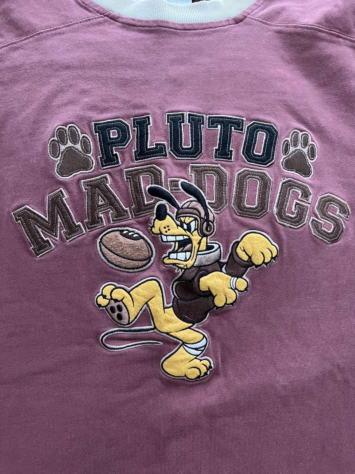Disney × Vintage Vintage Disney World Pluto’s Mad Dogs Crewneck Size US L / EU 52-54 / 3 - 1 Thumbnail