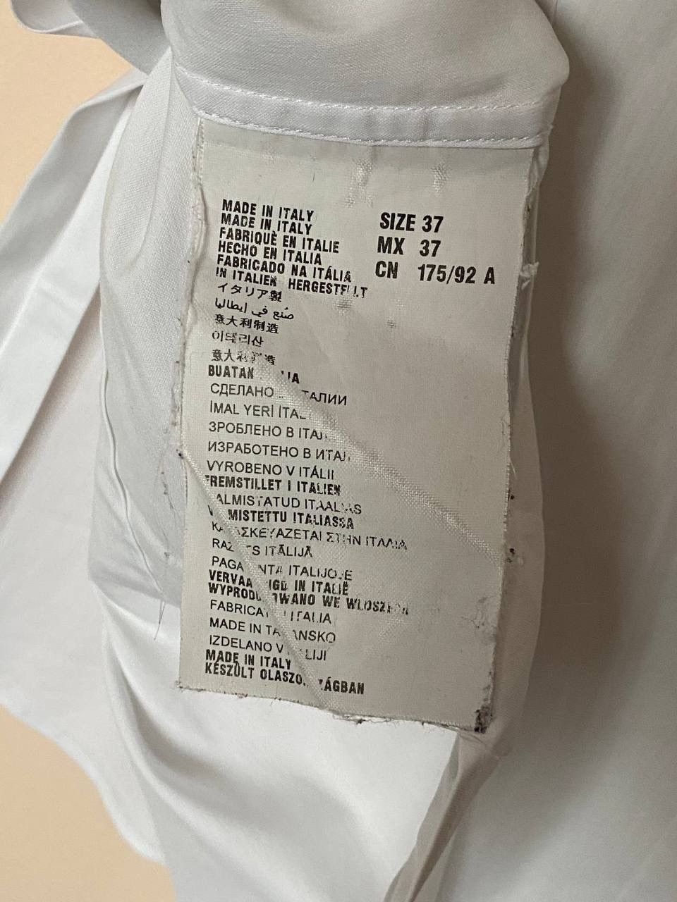Prada 🤍PRADA Shirt stretch Button Up Long Sleeve Top White Size US M / EU 48-50 / 2 - 7 Thumbnail