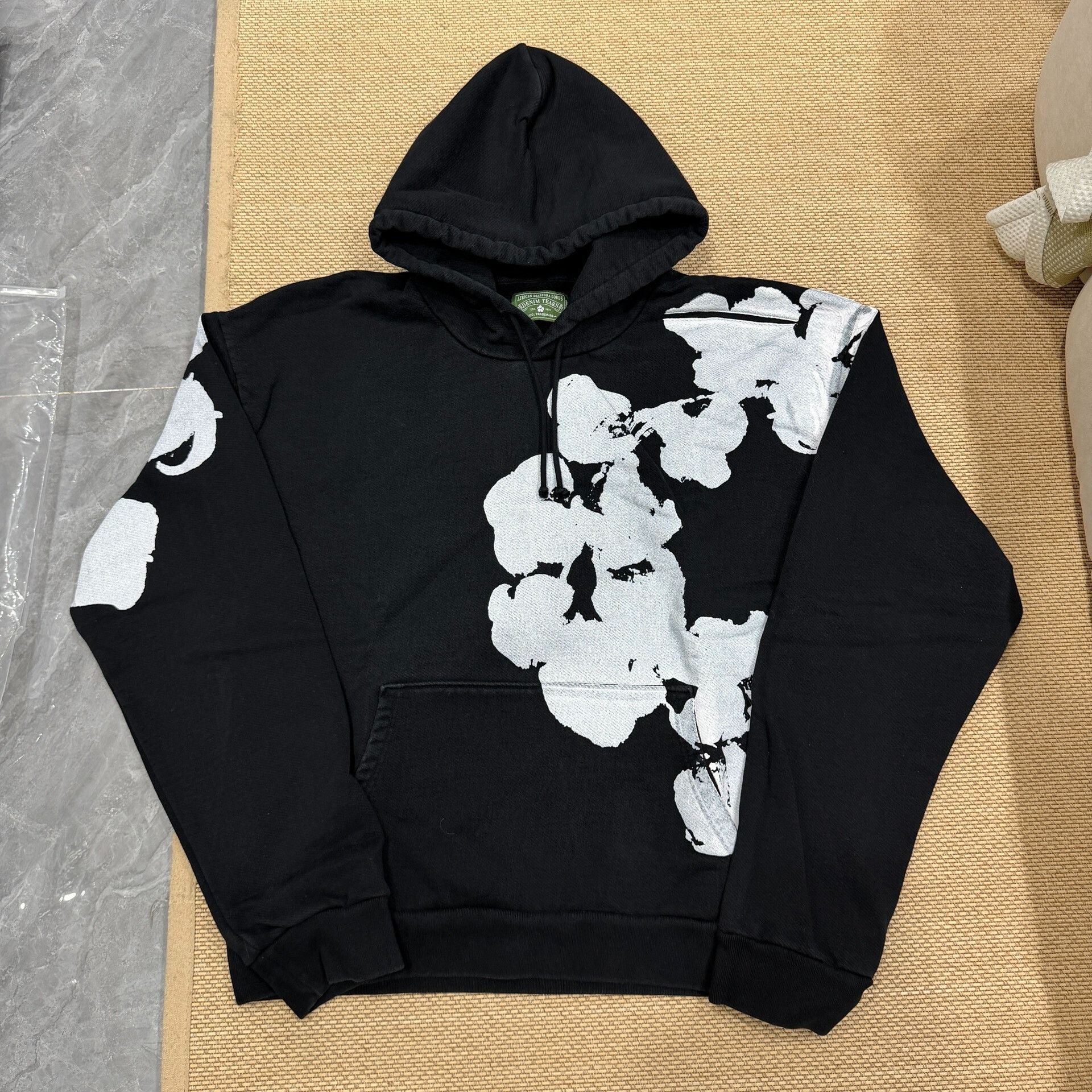 DENIM TEARS Denim Tears Biggie Cotton Fleece Hoodie Size US XXL / EU 58 / 5 - 1 Thumbnail