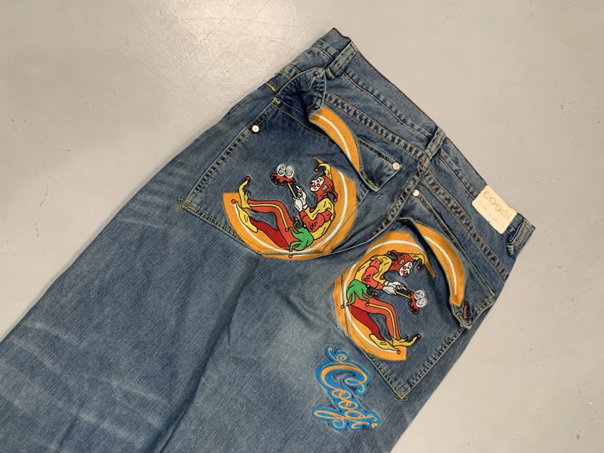 Coogi Vintage Coogi crazy joker embroidered denim Size US 36 / EU 52 - 8 Thumbnail
