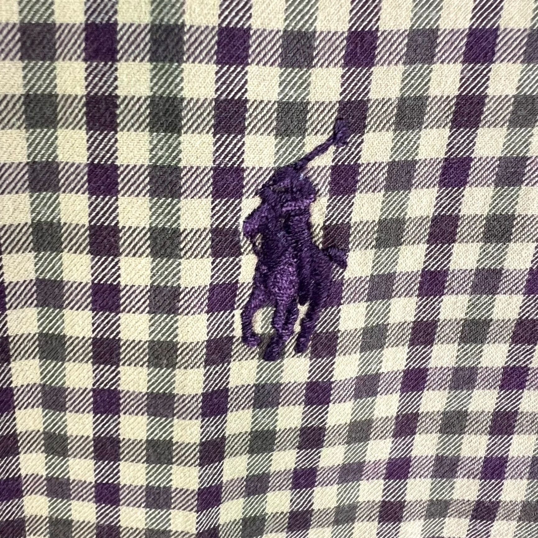 Ralph Lauren Ralph Lauren Classic Fit Checked Button Down Shirt Mens XL Brown Purple Size US XL / EU 56 / 4 - 4 Thumbnail