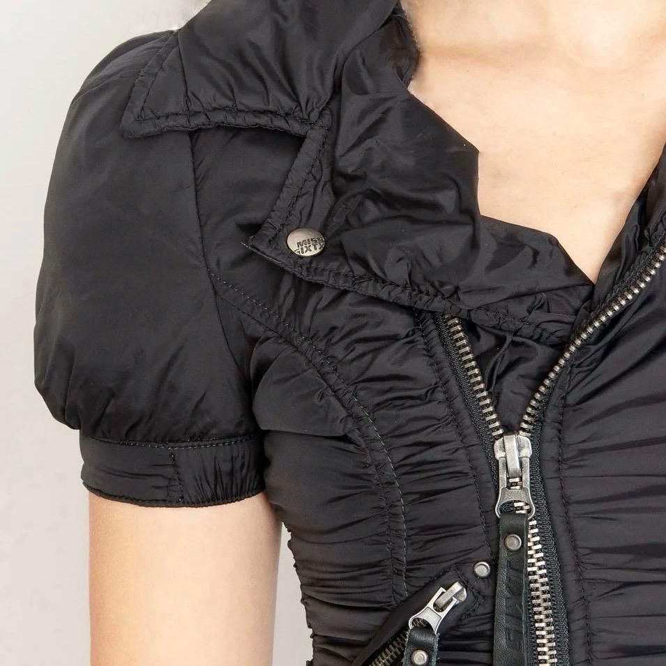 Miss Sixty The Miss Sixty Cropped Puffy Vest Jacket Size ONE SIZE - 3 Thumbnail