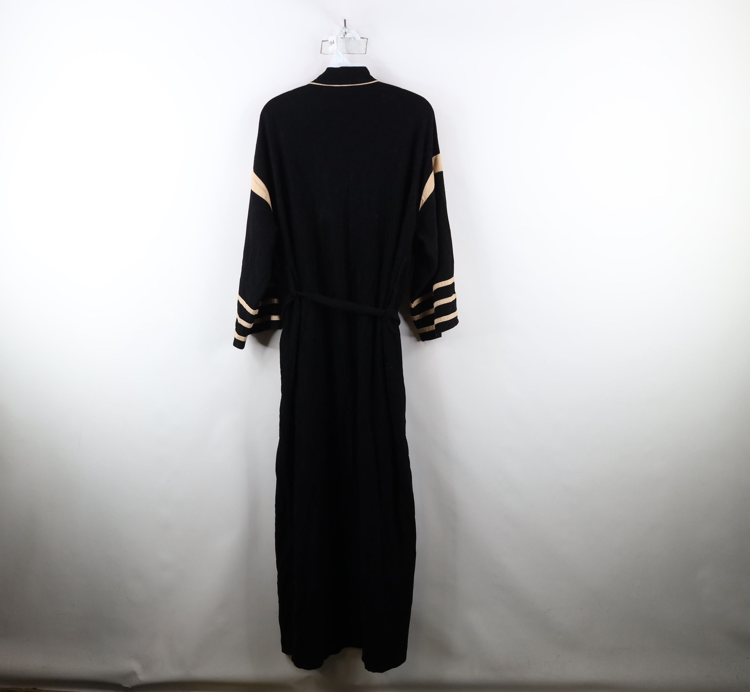 Vintage Vintage 60s Streetwear Striped Velour Belted Bath Robe Size US L / EU 52-54 / 3 - 15 Thumbnail