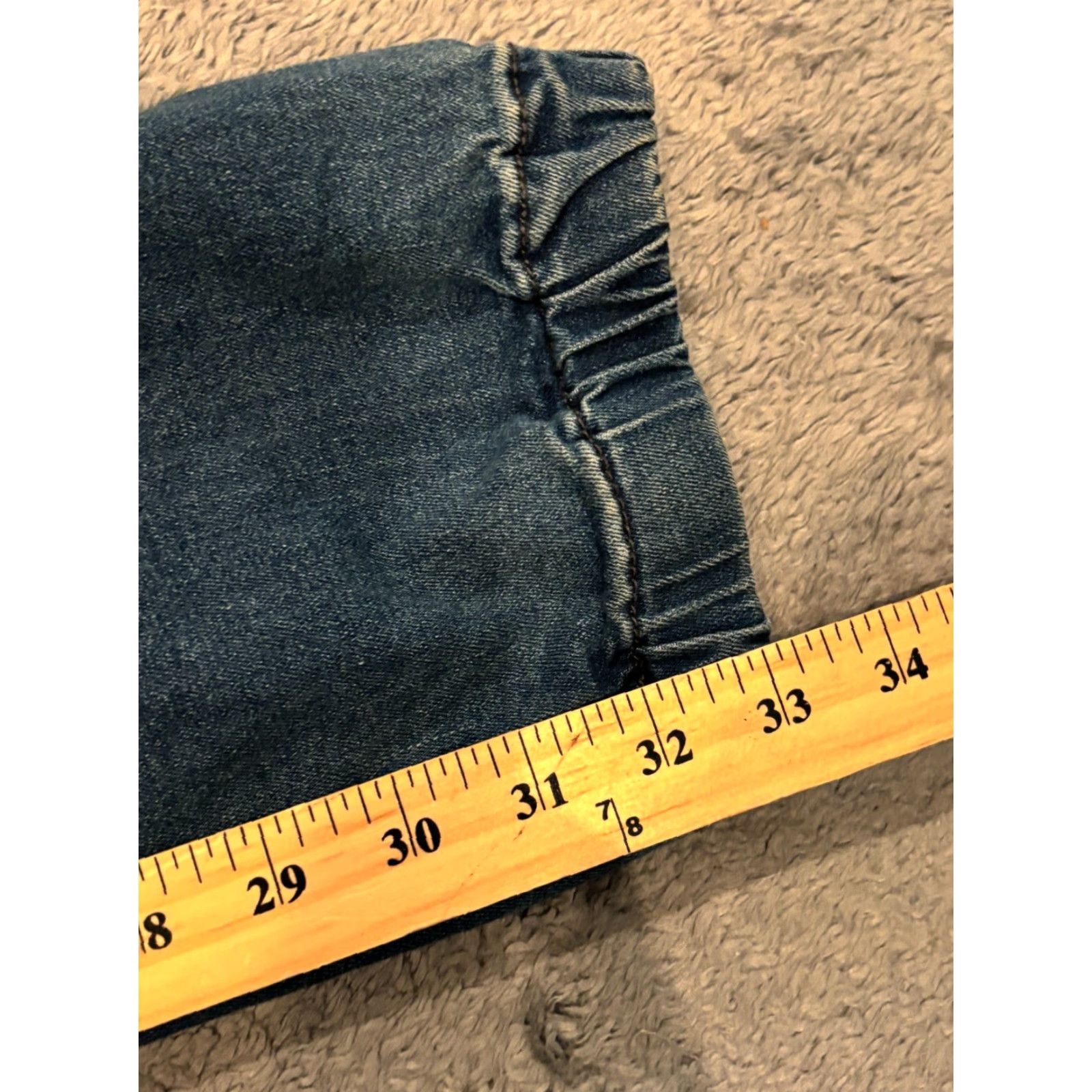 Vintage VIC TORIOUS Los Angeles Mens Jeans Joggers Pull On Elastic Waistband 4XL Blue Size US 39 - 5 Thumbnail