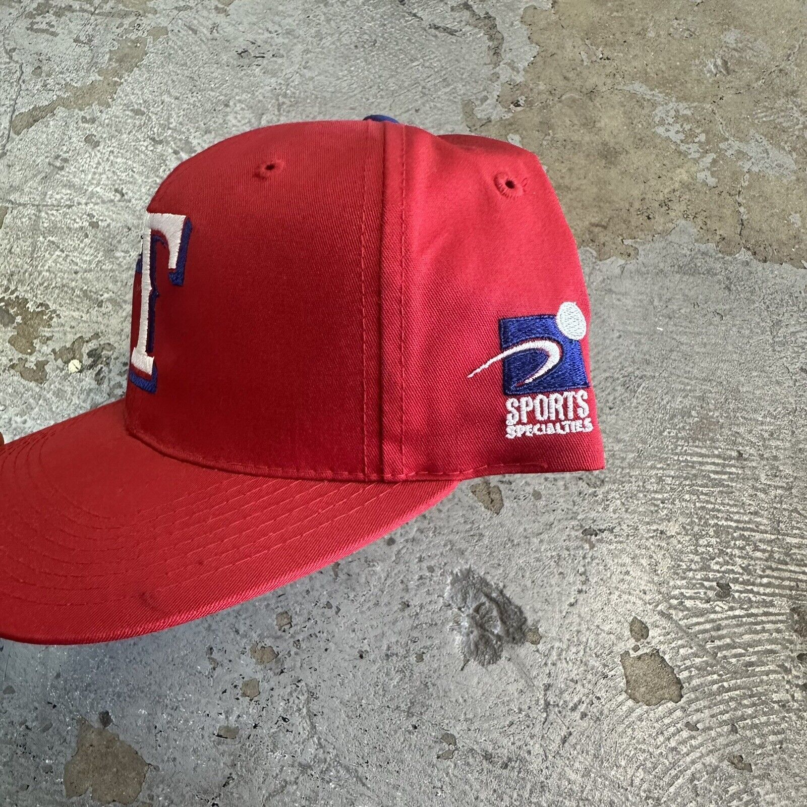 MLB × Sports Specialties × Vintage NWT Vintage Sports Specialties Texas Rangers Snapback Hat Size ONE SIZE - 2 Thumbnail