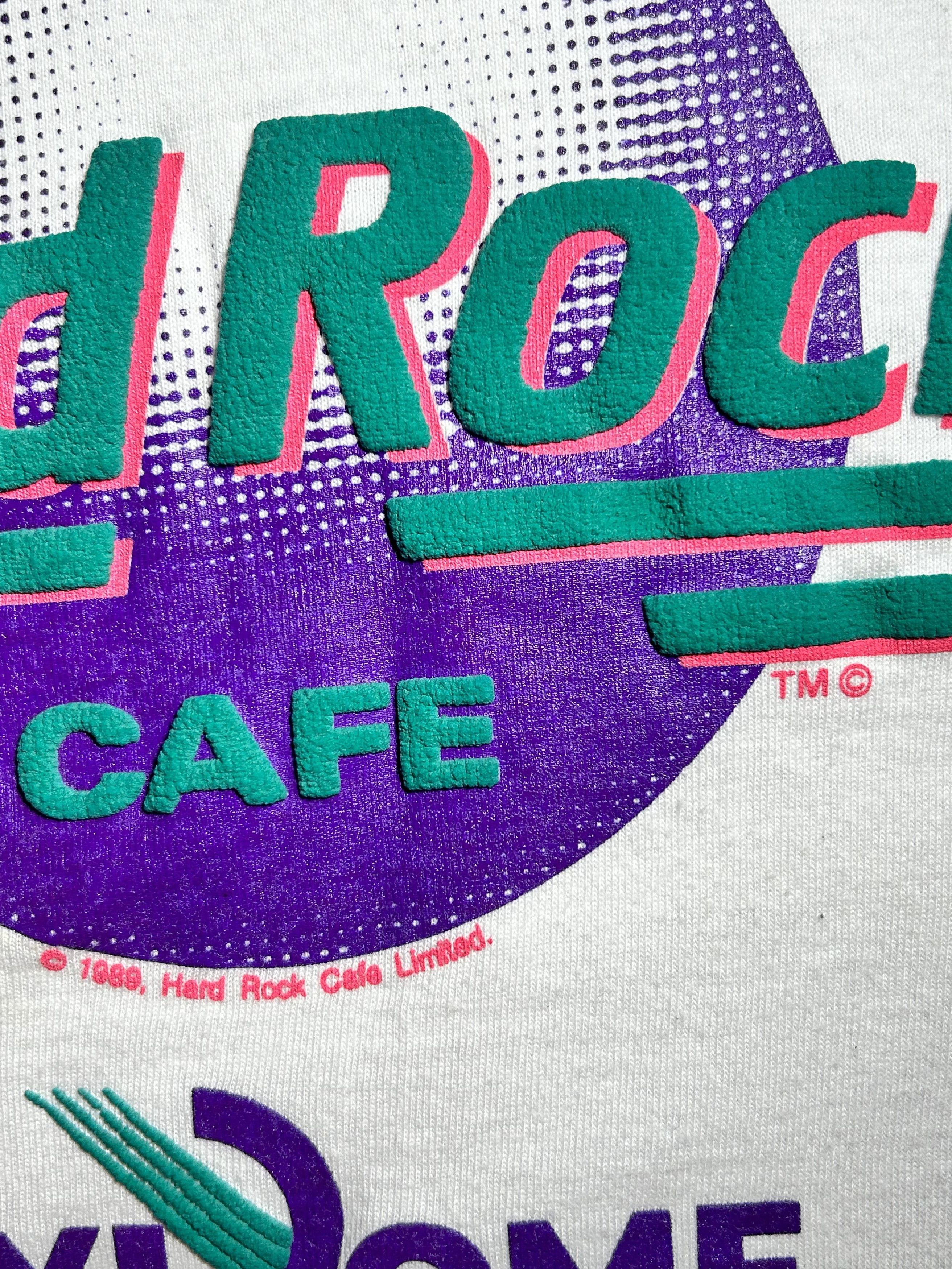 Hard Rock Cafe Vintage Hard Rock Cafe Tee 1989 (Single Stitch) Size US L / EU 52-54 / 3 - 8 Thumbnail
