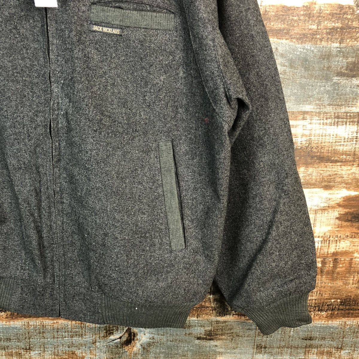 Japanese Brand Jack Nicklaws Grey Bombers Jacket #A1300 Size US M / EU 48-50 / 2 - 8 Thumbnail