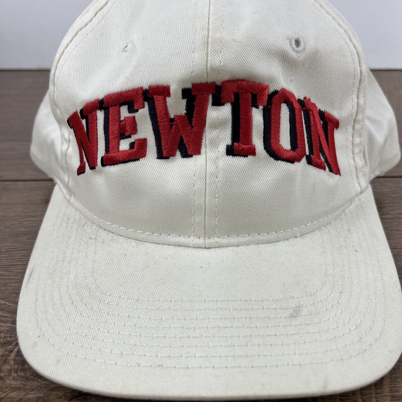 Other Newton Hat Newton High School White Hat Adjustable Snapback Size ONE SIZE - 7 Thumbnail