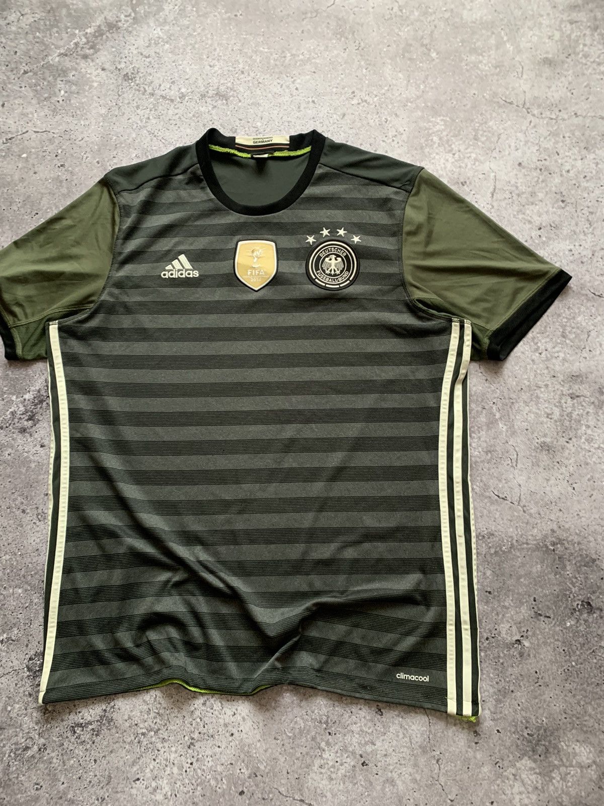 Adidas × Vintage 🔥ADIDAS GERMANY 2016 2017 AWAY SOOCER JERSEY Size US XL / EU 56 / 4 - 3 Thumbnail