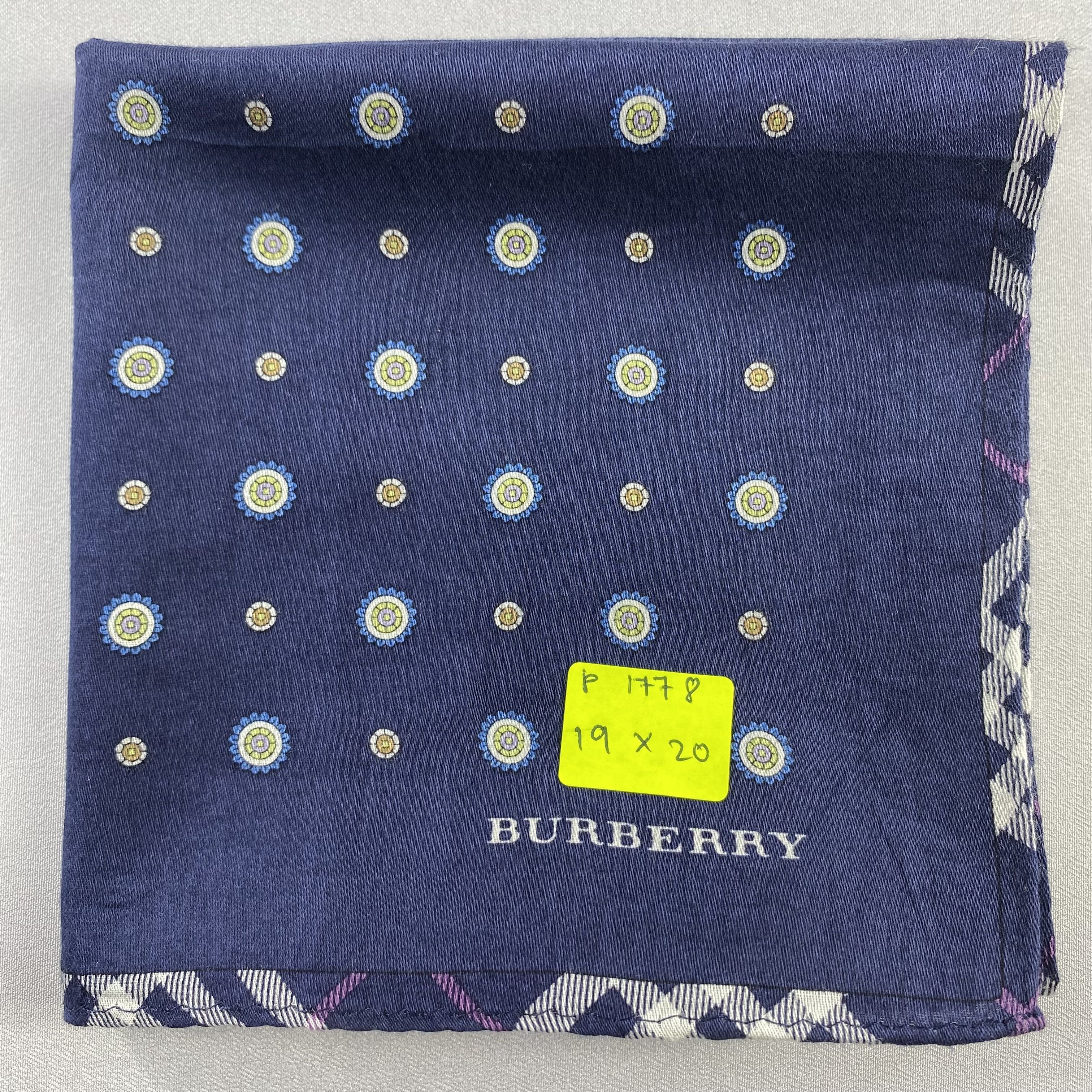Burberry × Vintage Burberry Handkerchief / Neckerchief / Bandana-P1778 Size ONE SIZE - 5 Thumbnail