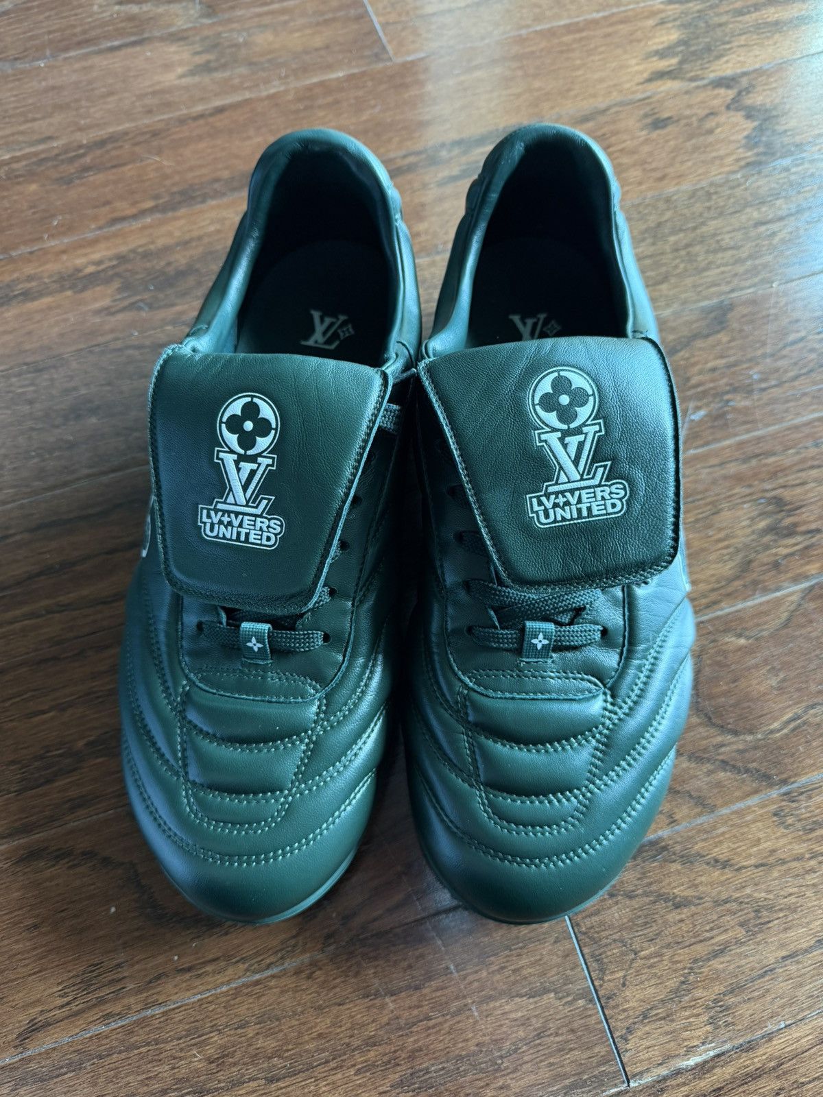 Louis Vuitton Louis Vuitton LV Footprint Sneaker Shoe Dark Green Size US 10 / EU 43 - 4 Thumbnail