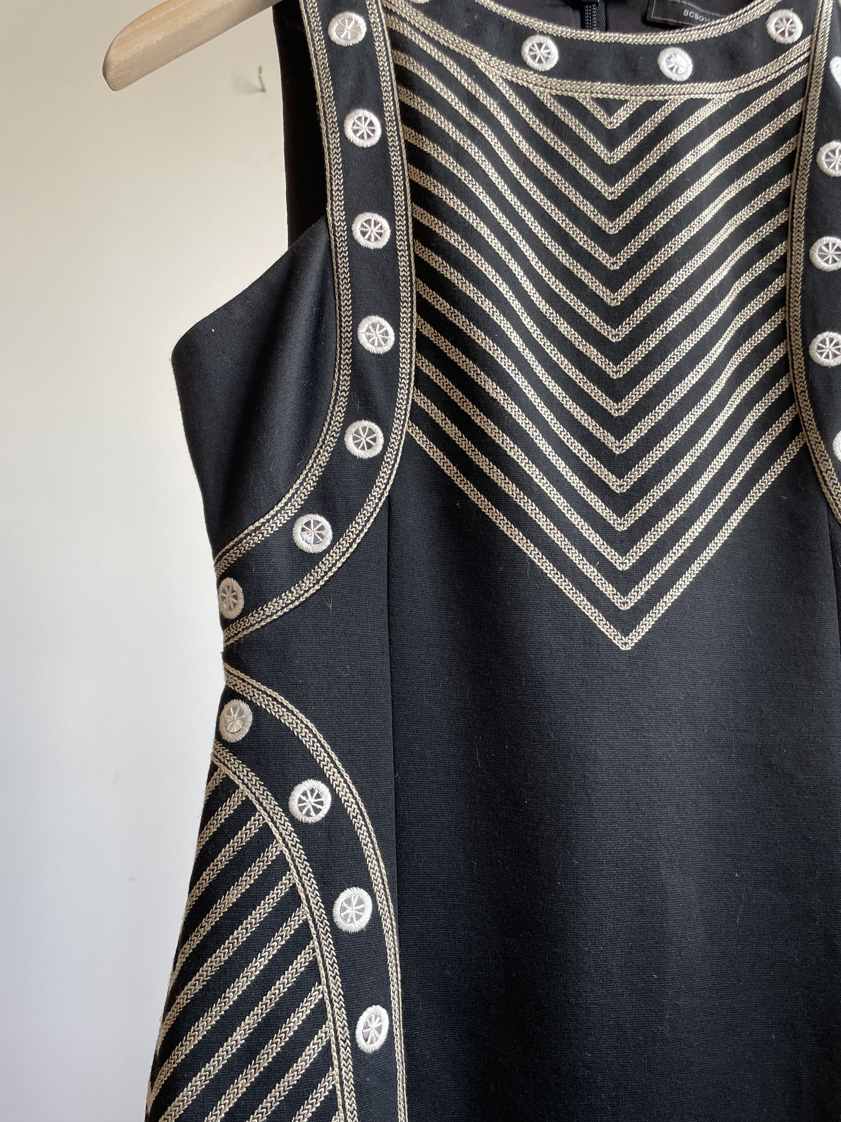 Bcbgmaxazria BCBF Max Azria Gabriella Sleeveless Bodycon Mini Dress Size S / US 4 / IT 40 - 4 Thumbnail