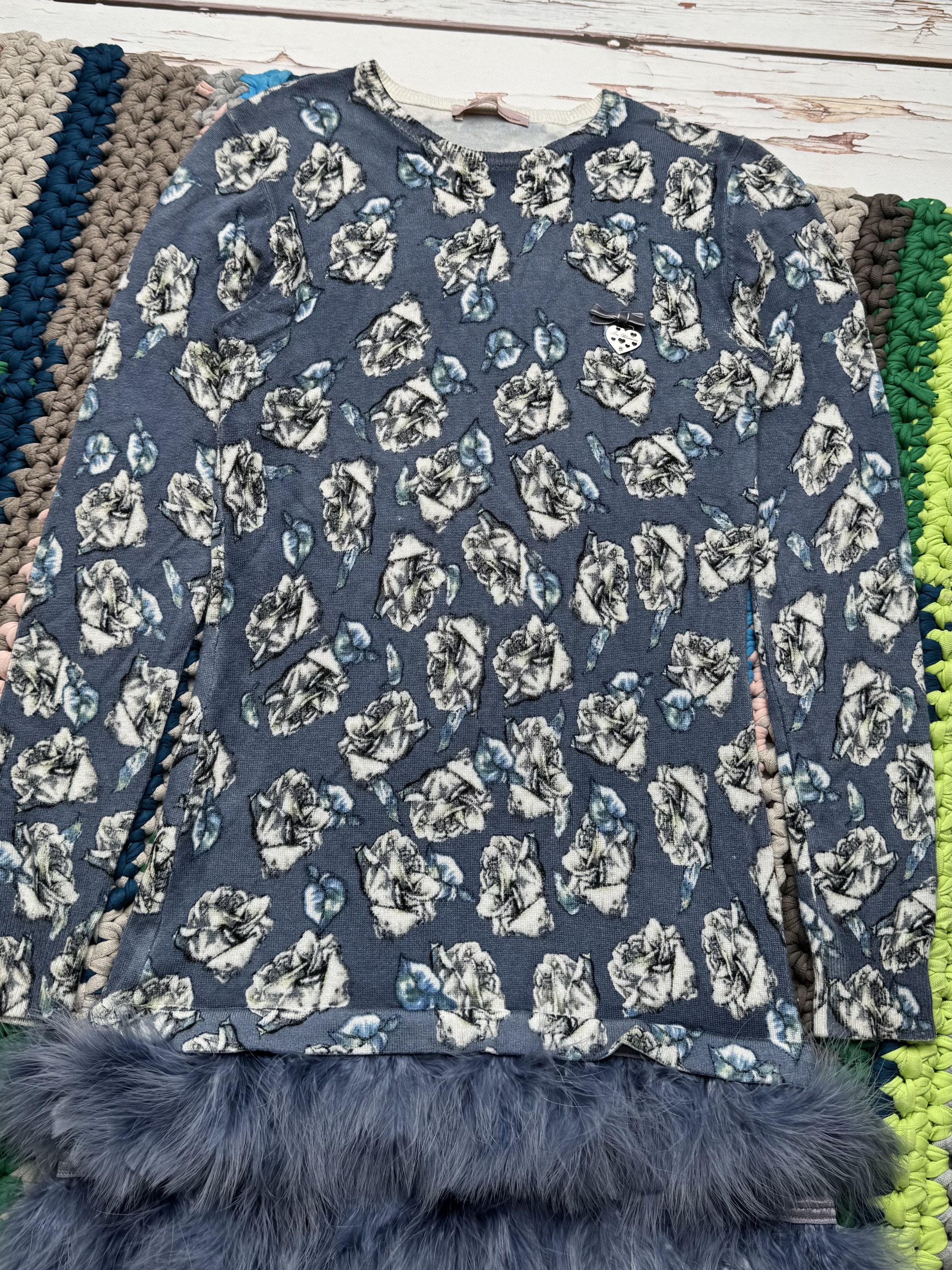 Blumarine Miss Blumarine Dress With Long Sleeve (D10) Size XS / US 0-2 / IT 36-38 - 2 Thumbnail