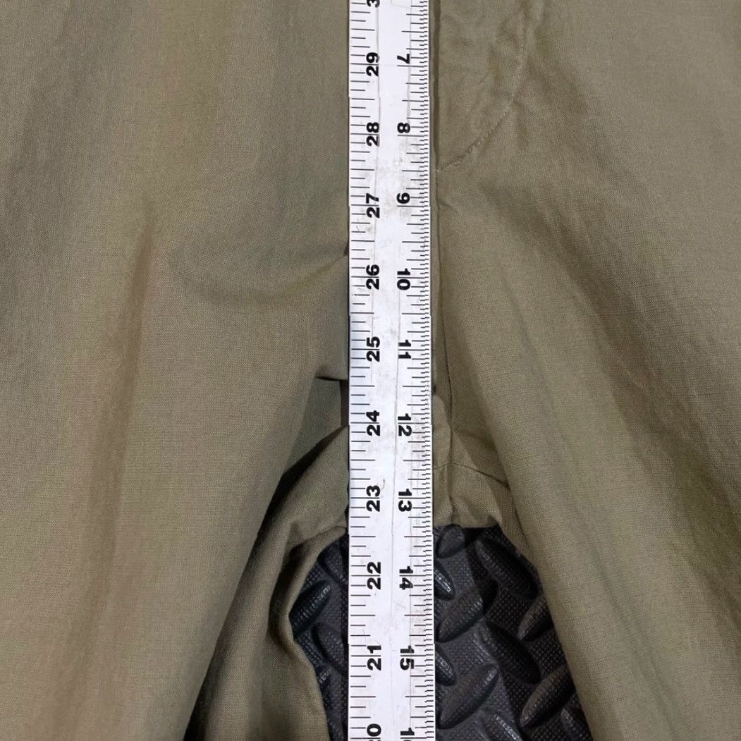 Uniqlo VINTAGE Uniqlo Women Beige Linen Blend High Rise Pants Baggy XS Waist 24–25 Chino Womens XS Beige Khaki Size 26" / US 2 / IT 38 - 6 Thumbnail