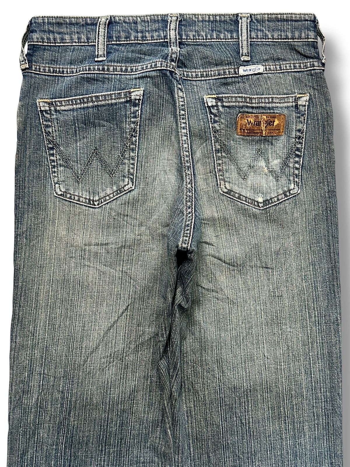Wrangler Vintage Wrangler Authentic Western Jeans Straight & Mudwash Size US 30 / EU 46 - 4 Thumbnail
