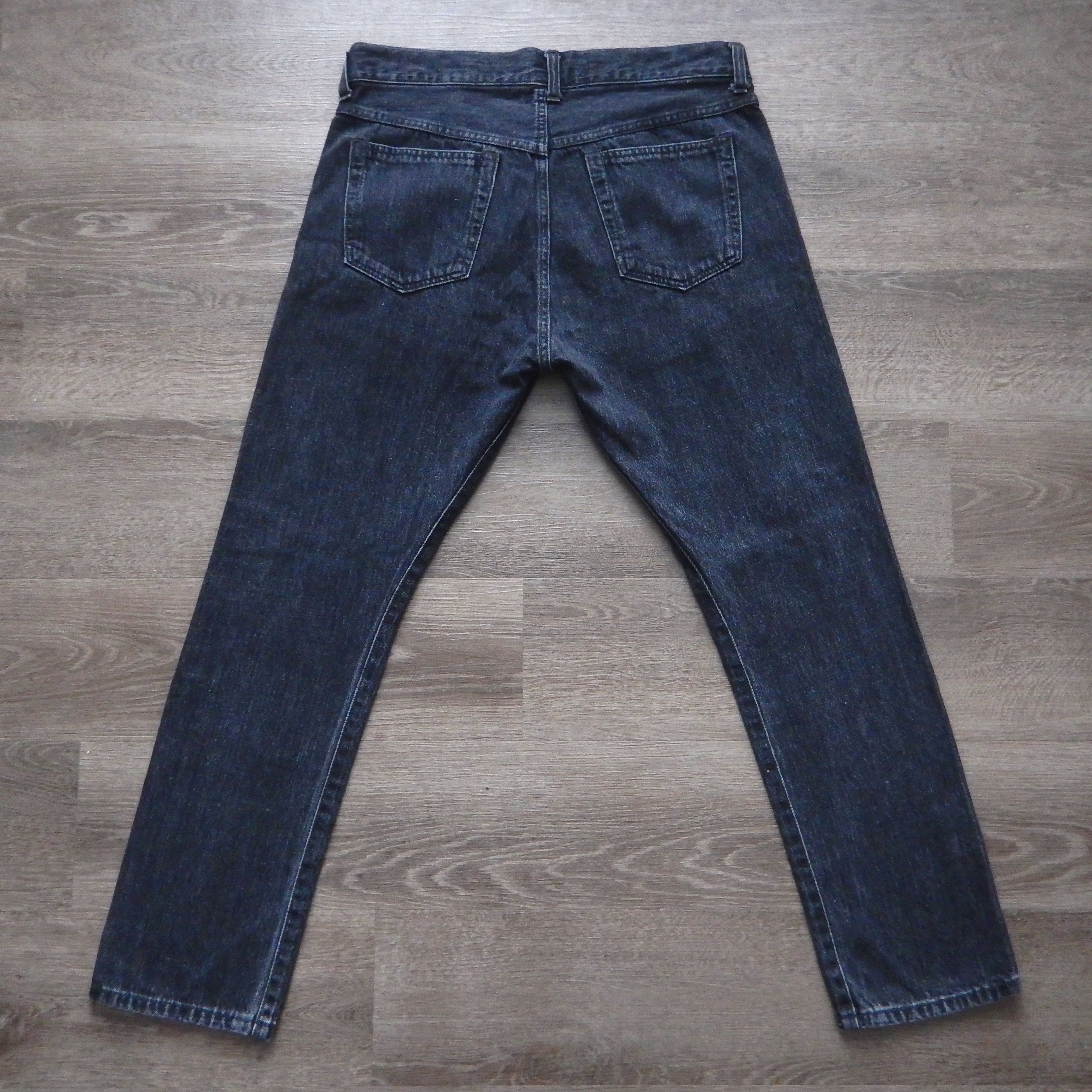 Neighborhood Neighborhood Japan Luker 13oz Crash Skinny Slim Denim Size M Size US 33 - 6 Thumbnail