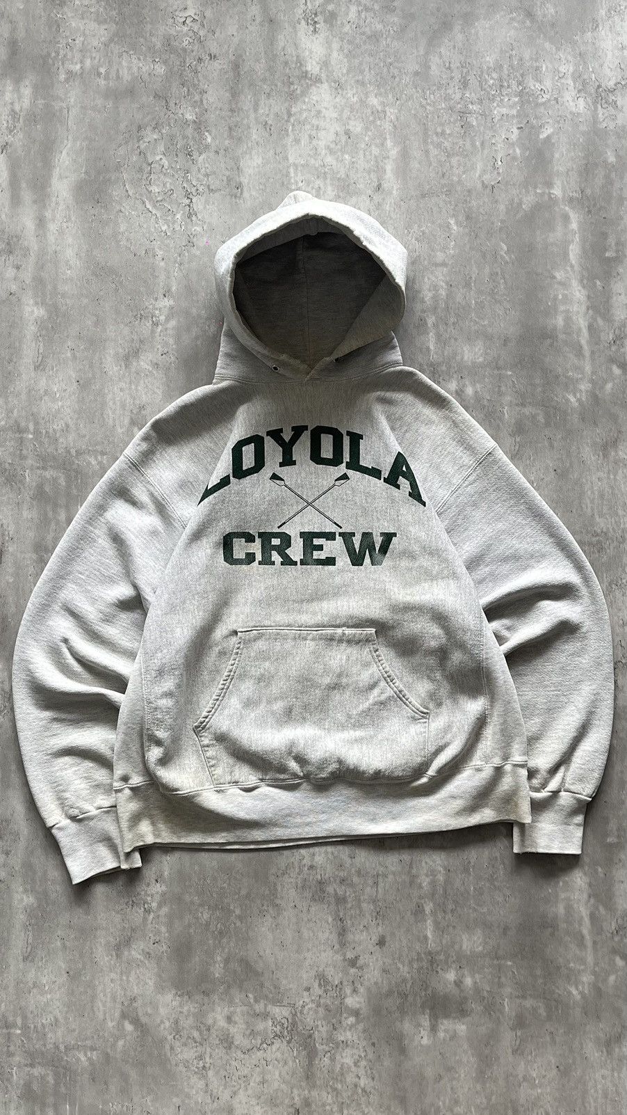 Russell Athletic × Vintage VINTAGE 1990S LOYOLA CREW HOODIE Size US XL / EU 56 / 4 - 1 Thumbnail