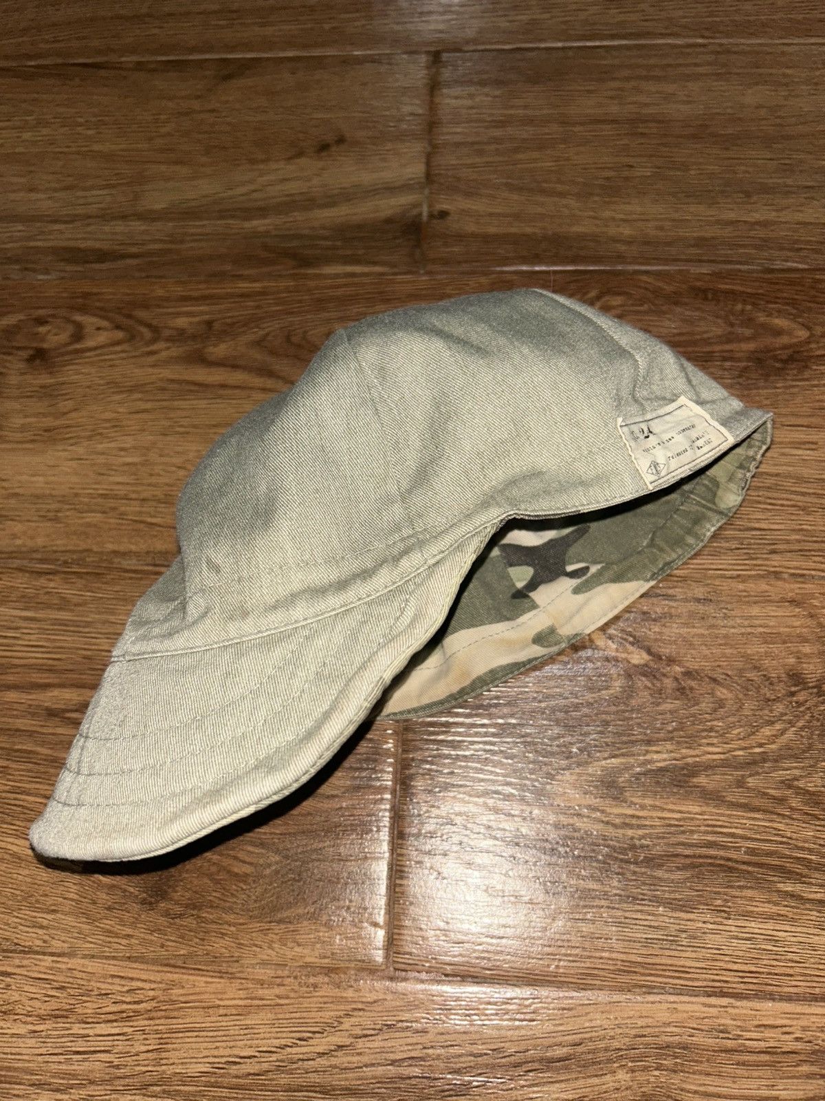 Japanese Brand Farmer’s Market Camo Reversible Mechanic Hats Size ONE SIZE - 7 Thumbnail