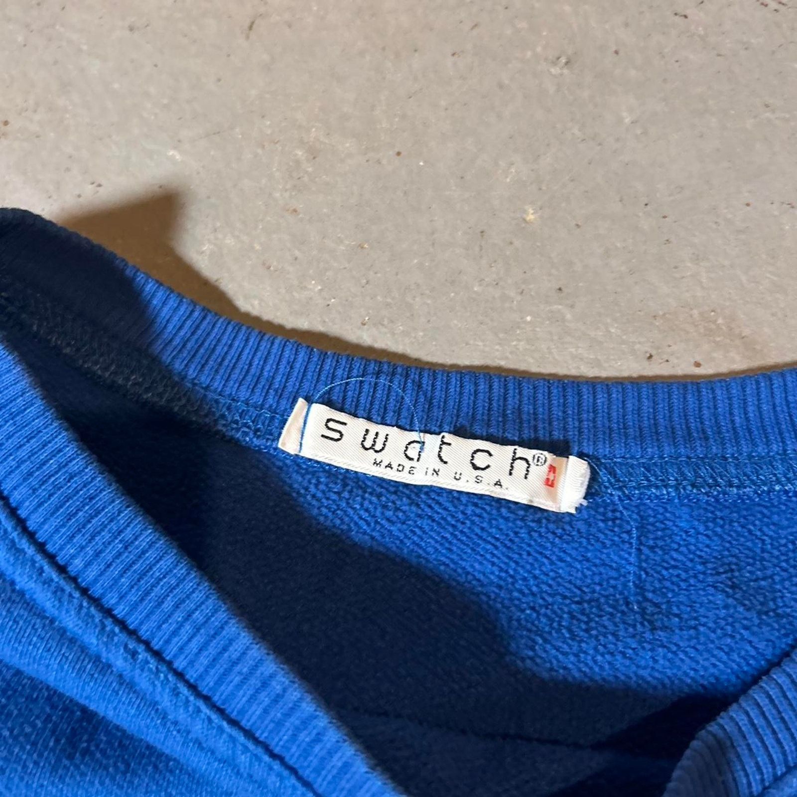 Swatch 80s swatch watch crewneck sweater Size US XL / EU 56 / 4 - 2 Thumbnail