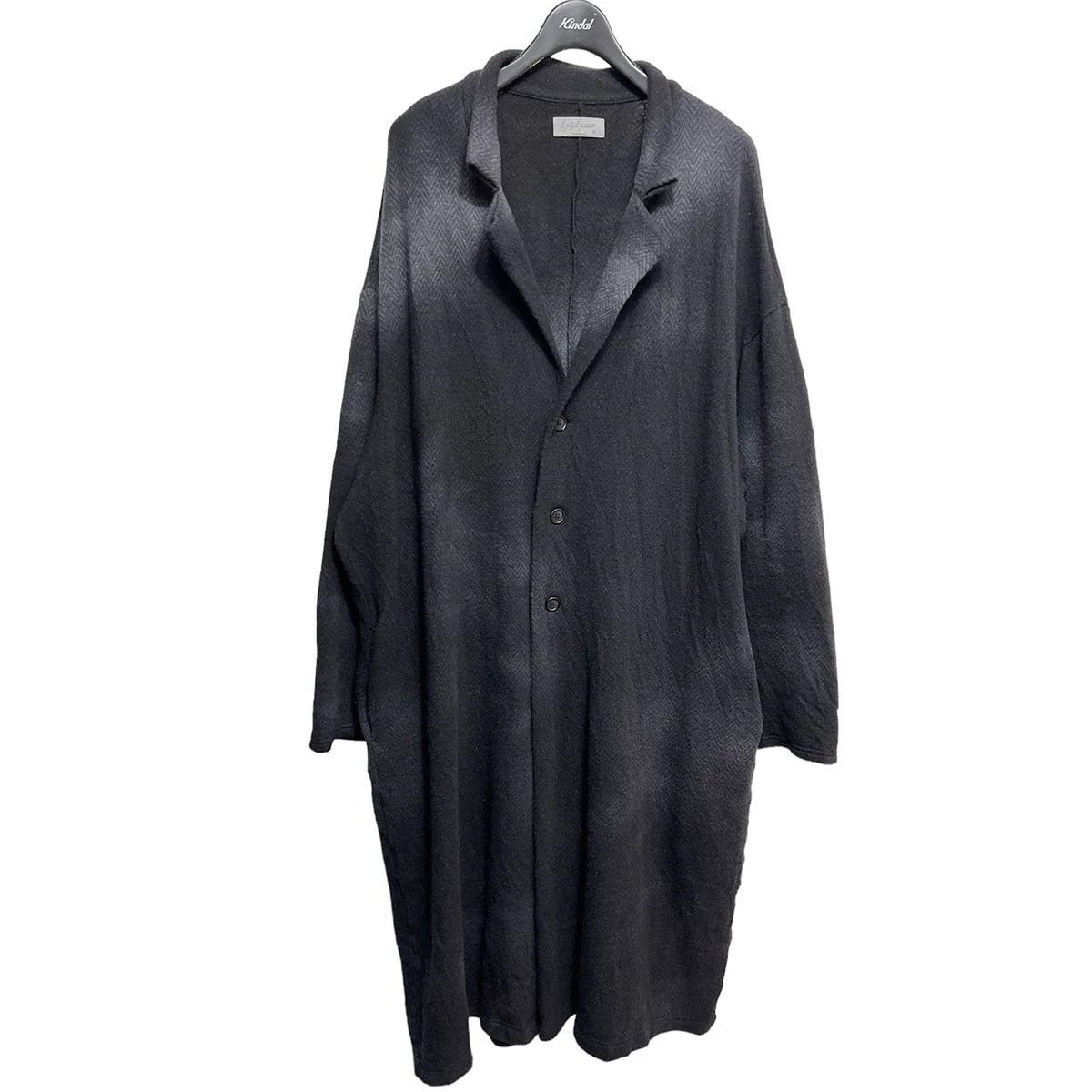 Yohji Yamamoto YOHJI YAMAMOTO pour homme 23AW HERRINGBONE 3 BOTTONS COAT Size US L / EU 52-54 / 3 - 1 Thumbnail