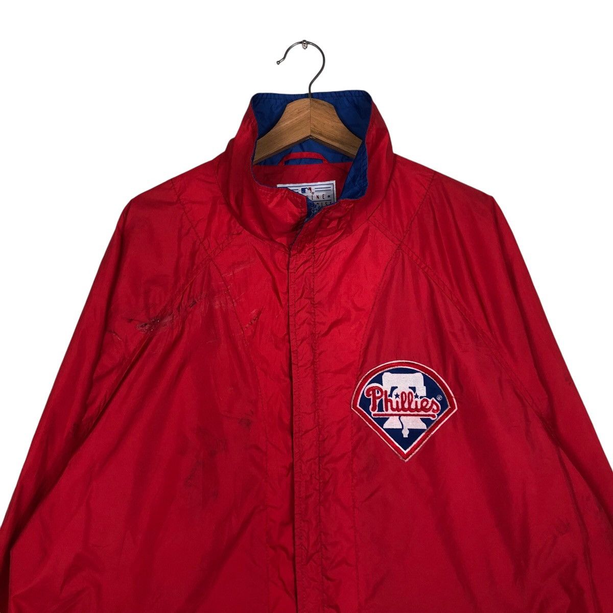 MLB 📌Vtg Zipper Jacket Mlb Genuine Merchandise Mirage Phillies Size US L / EU 52-54 / 3 - 4 Thumbnail